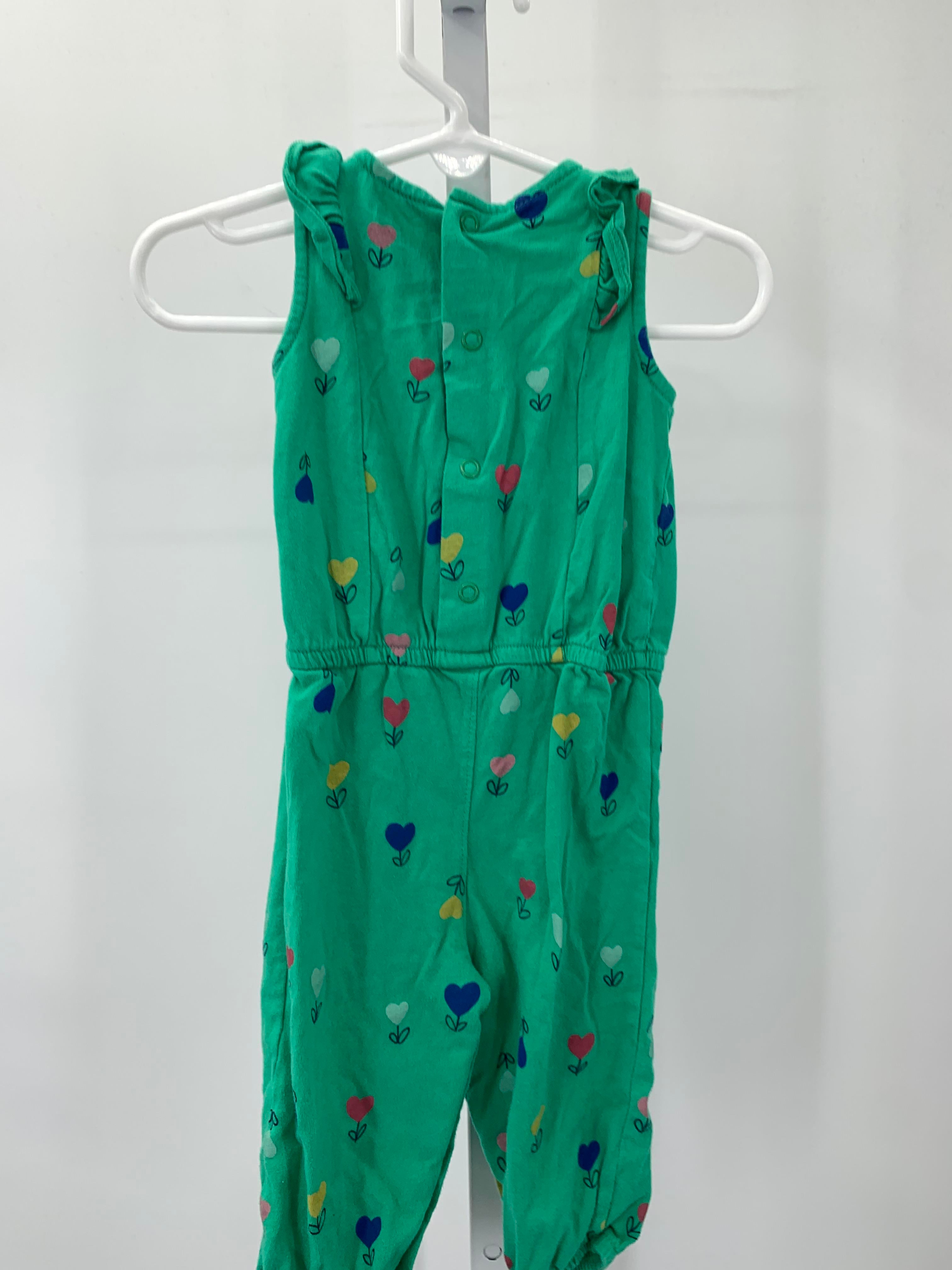 Carters Size 9 Months Girls Sleeveless Romper