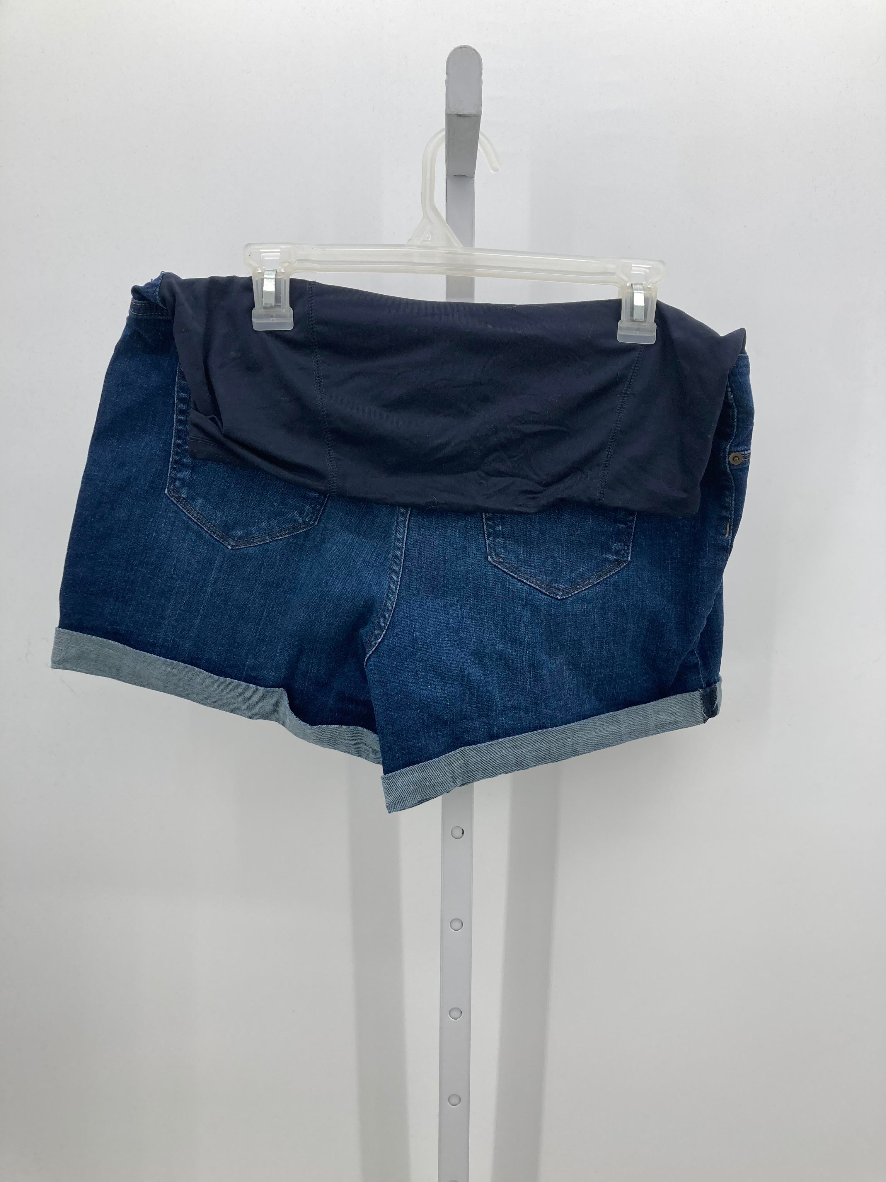 Isabel Denim Size 14 Maternity Shorts