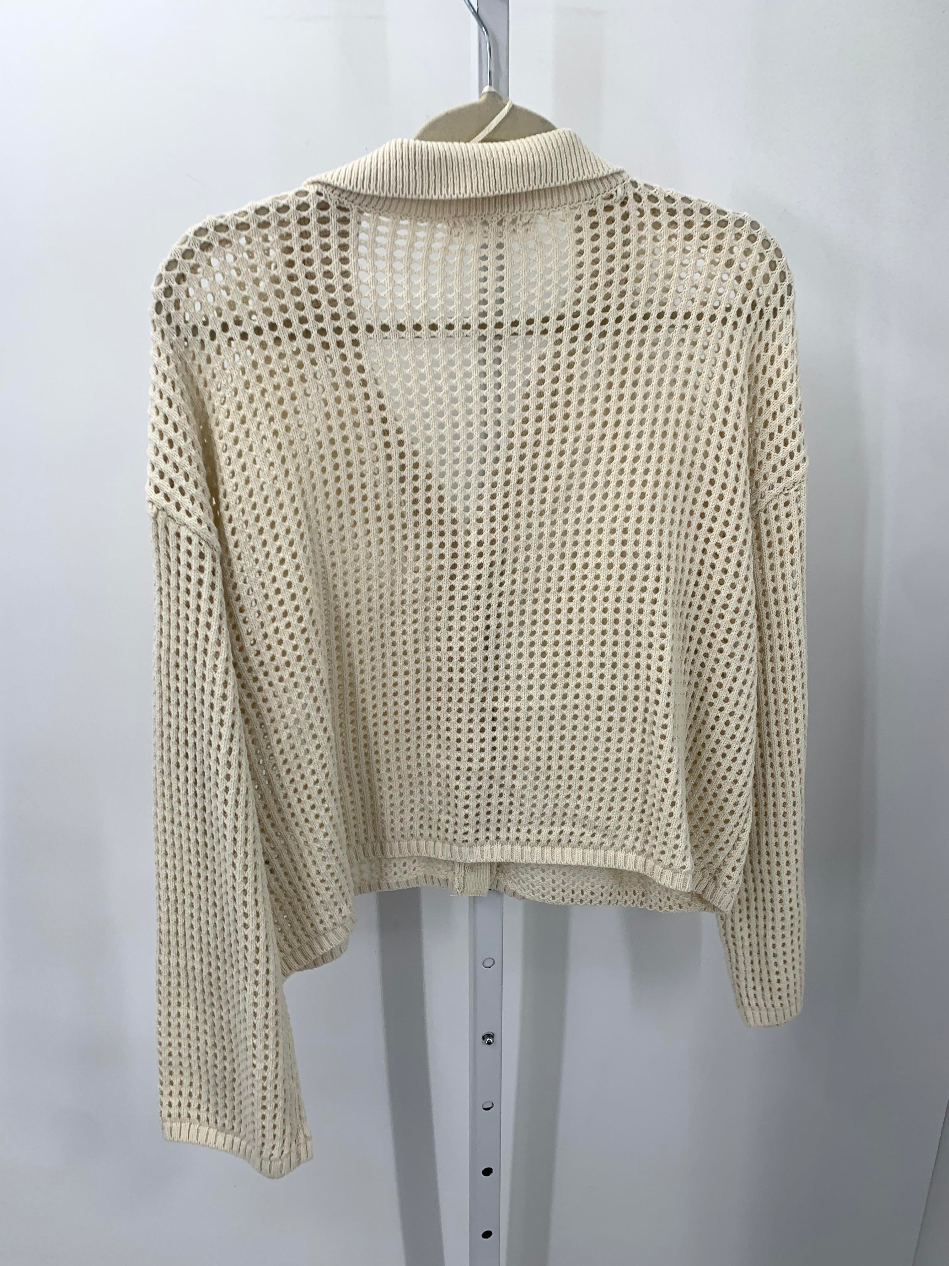 Size Medium Juniors Long Sleeve Sweater