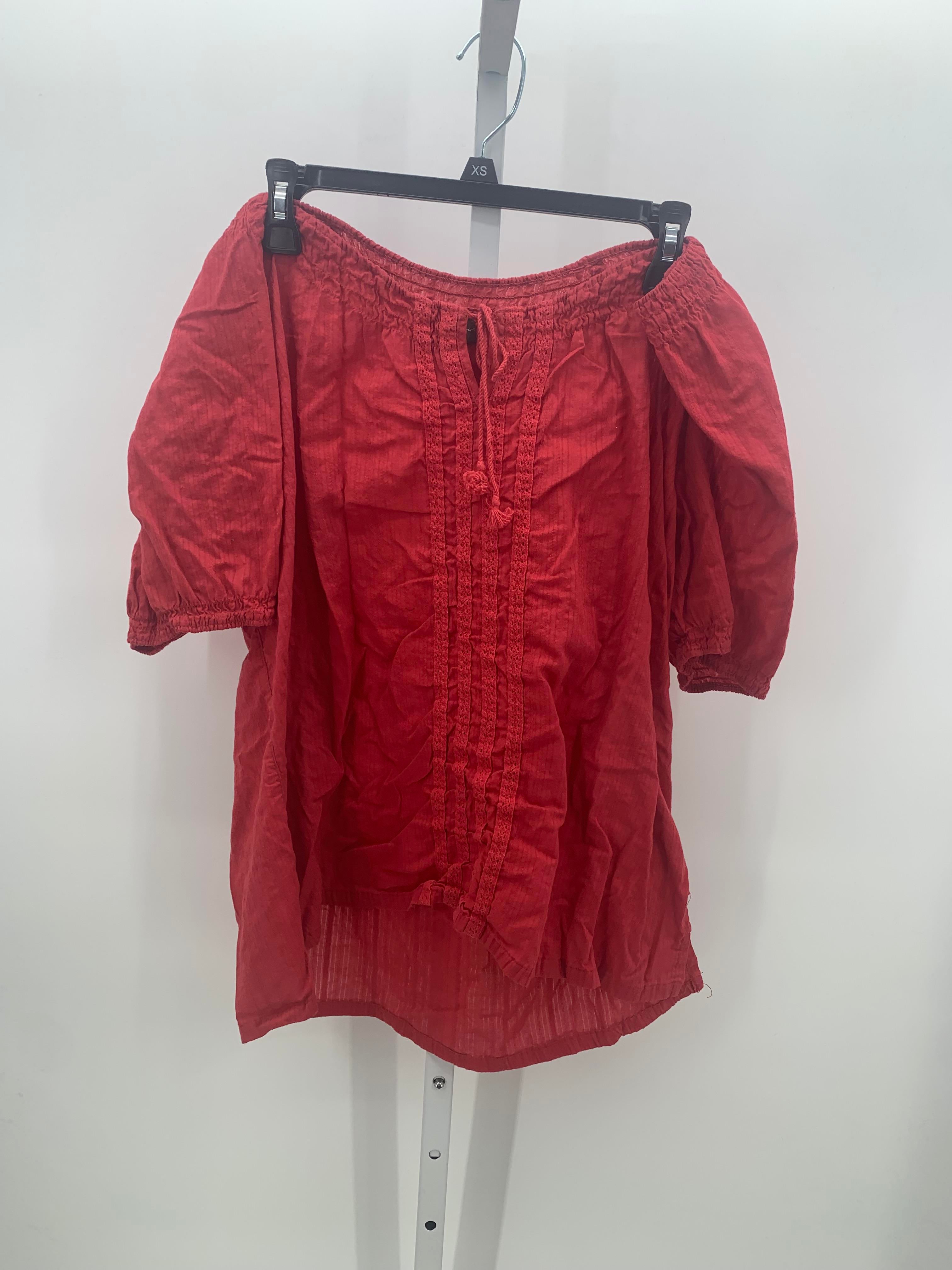 Eddie Bauer Size XXL Misses Short Sleeve Shirt