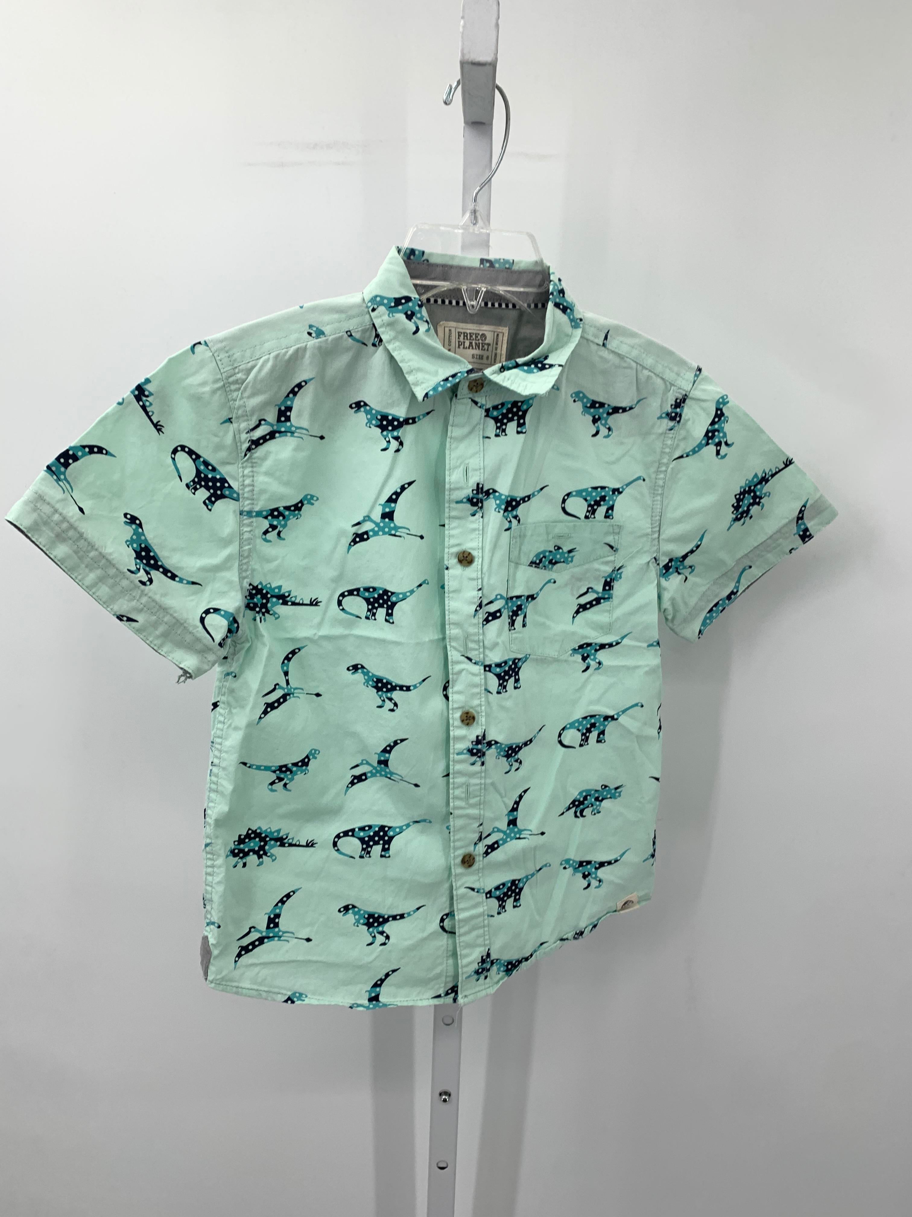 DINOSAURS BUTTON DOWN