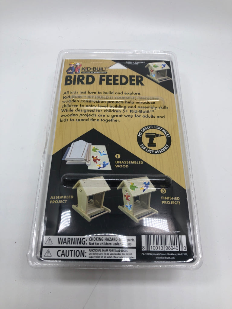NIP DIY BIRD FEEDER KIT.