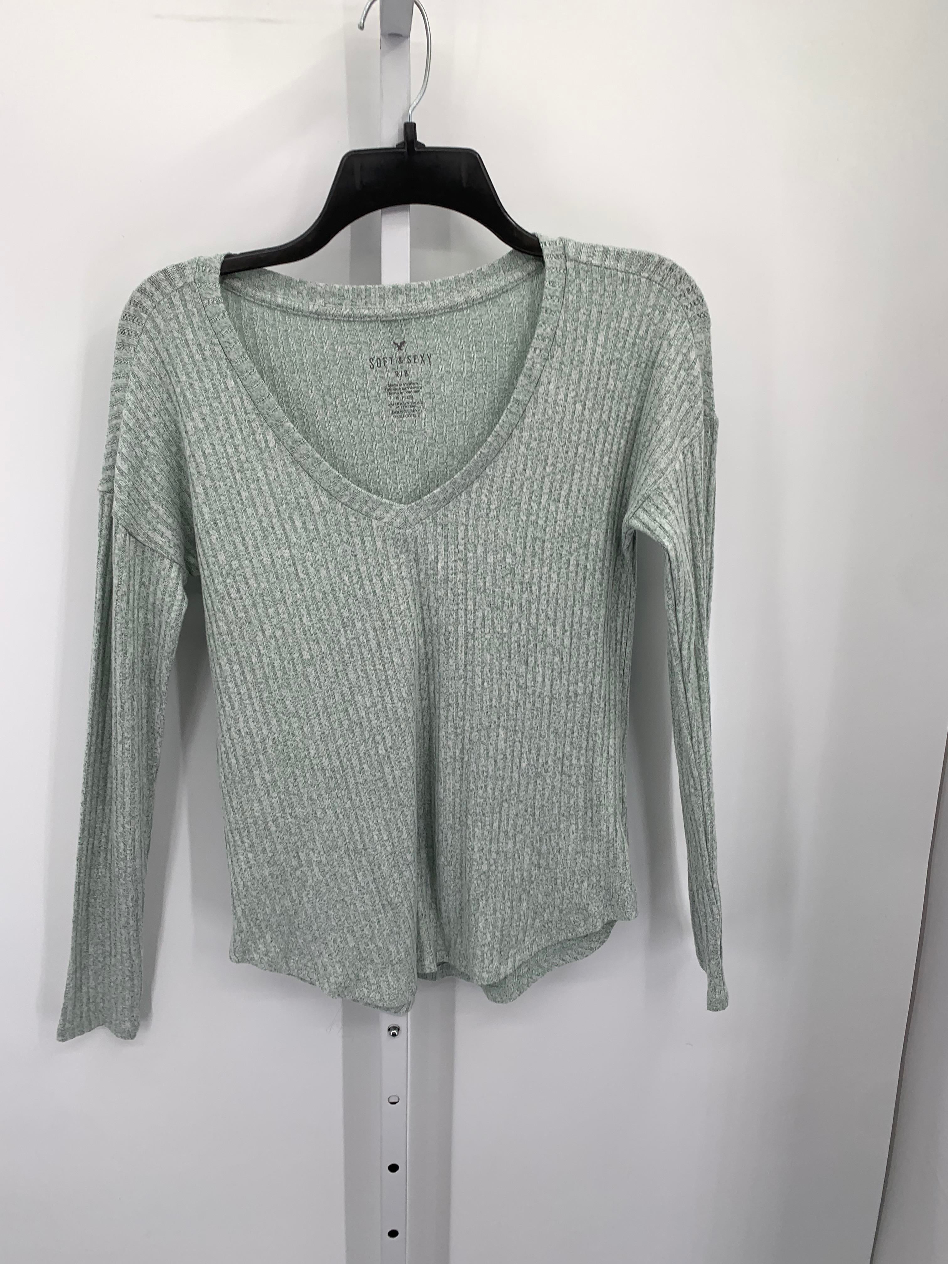 American Eagle Size Small Juniors Long Sleeve Shirt