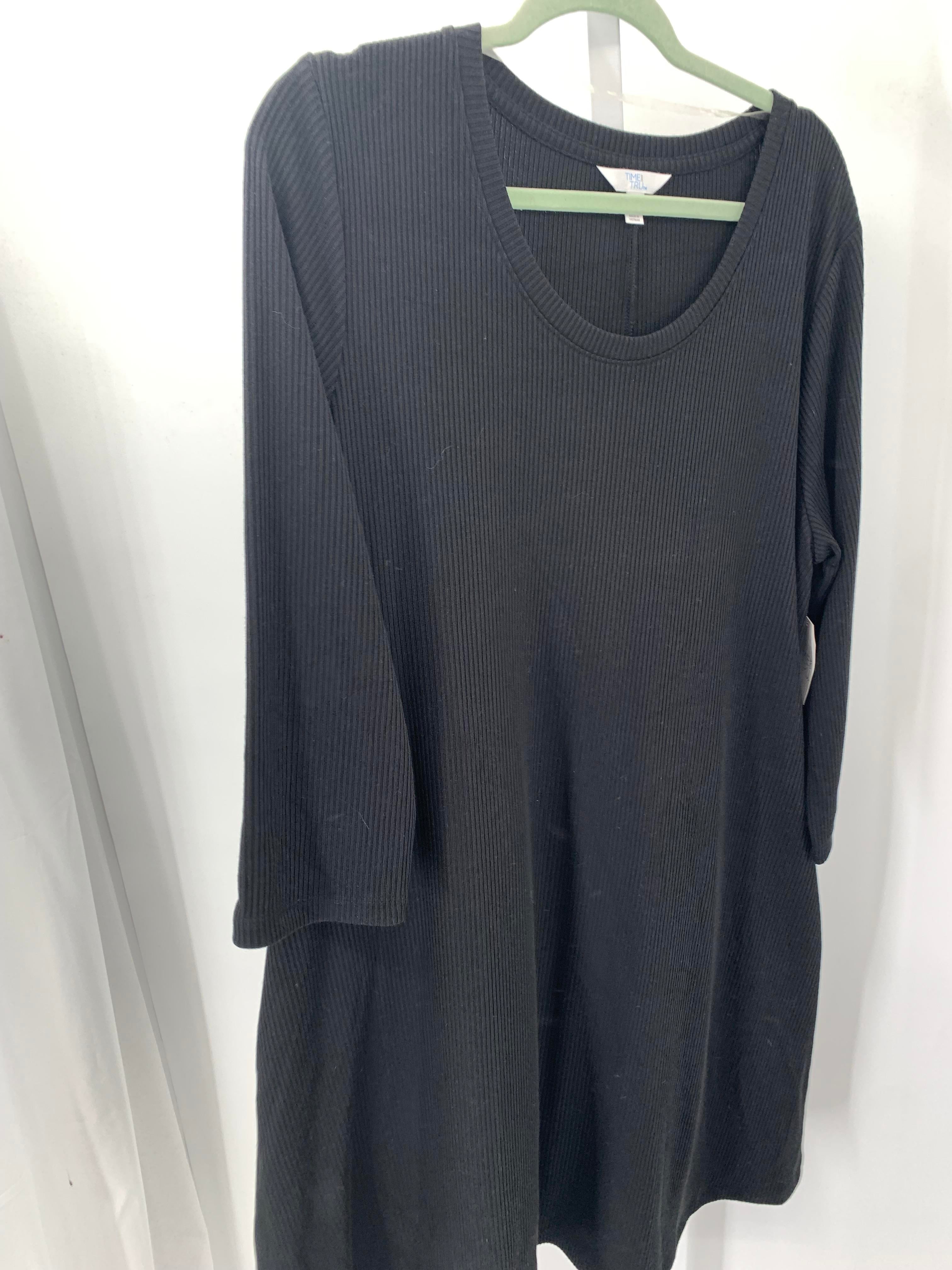Time and Tru Size XXL Misses Long Sleeve Dress