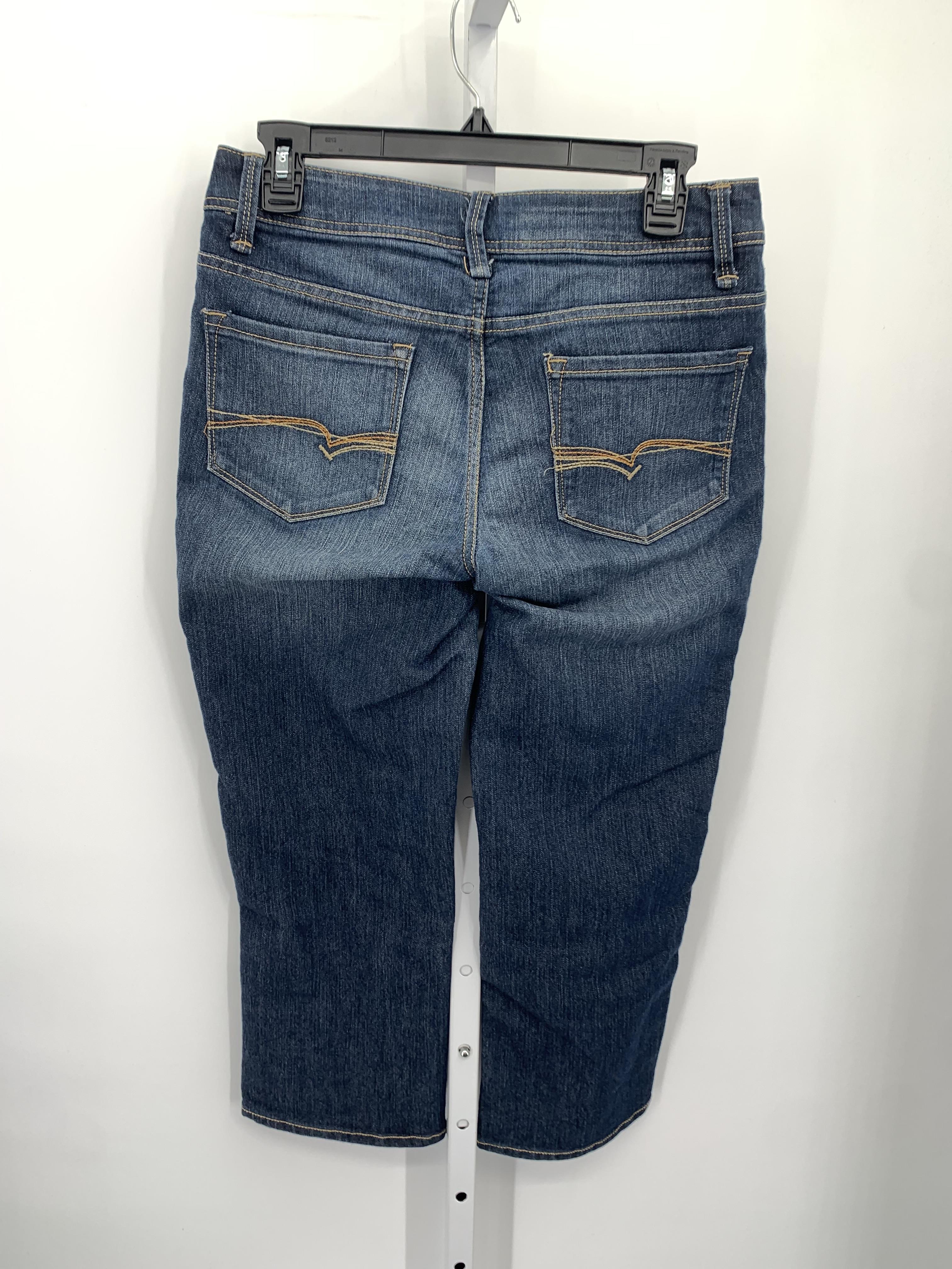 Faded Glory Size 6 Misses Cropped Jeans