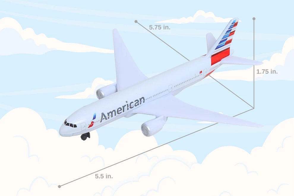 New - AMERICAN AIRLINES SINGLE PLANE