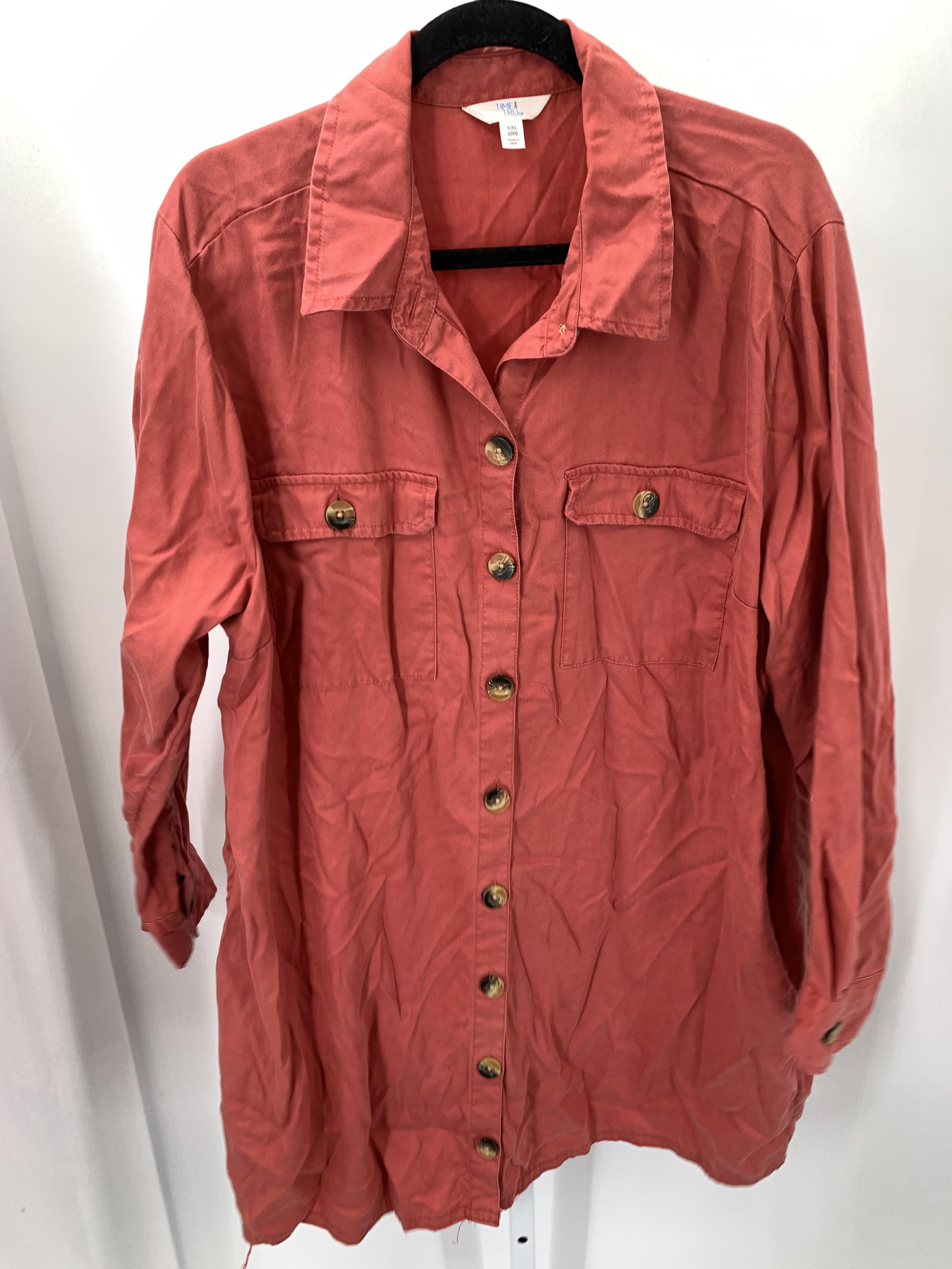 Time and Tru Size XXL Misses Long Sleeve Dress