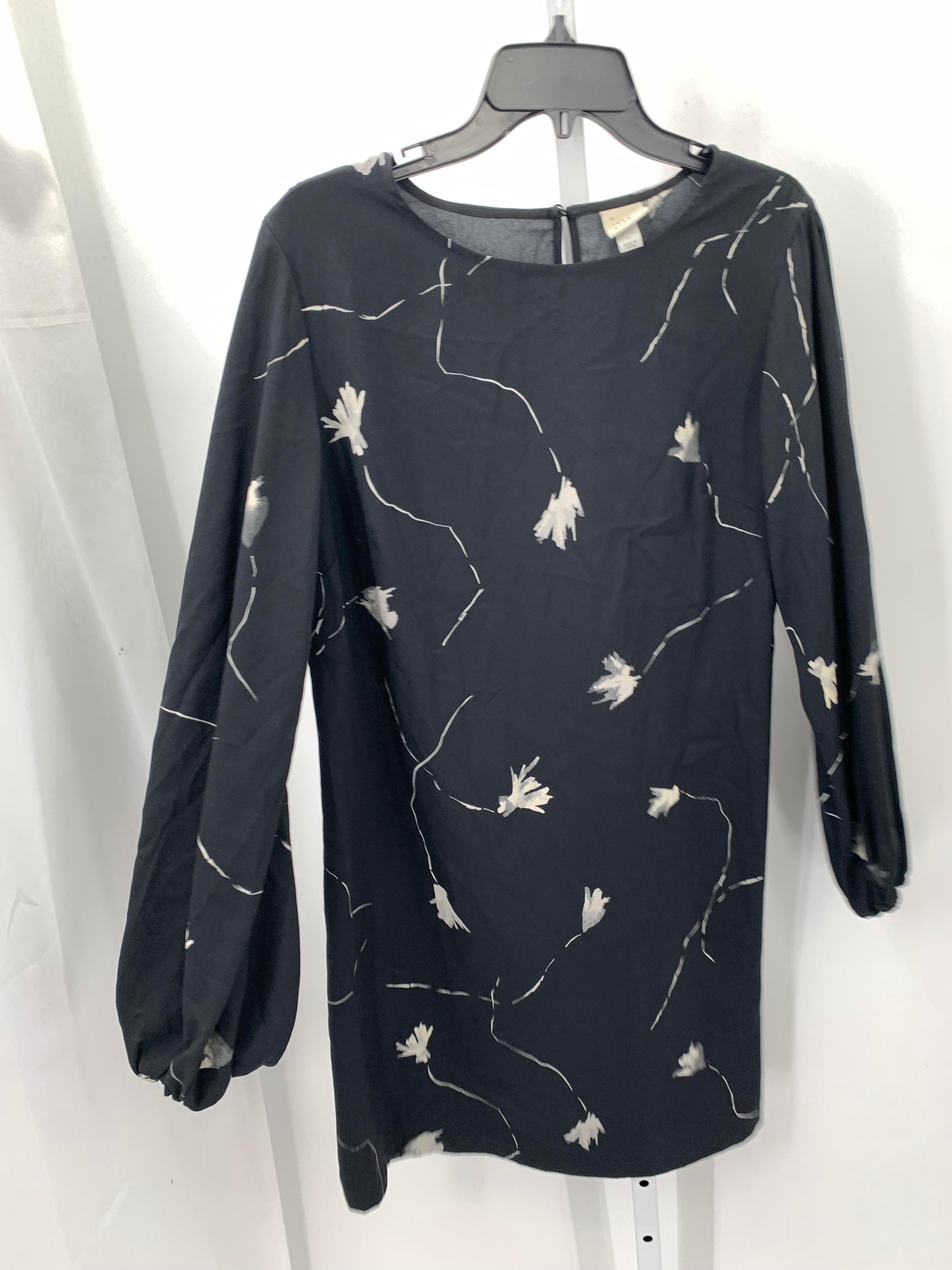 A New Day Size Large Misses Long Sleeve Dress