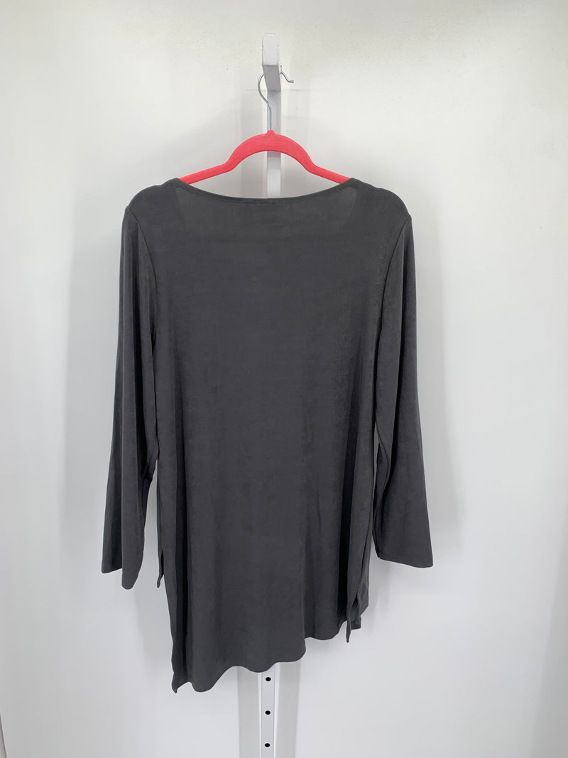 Chico's Size Medium Misses Long Sleeve Shirt