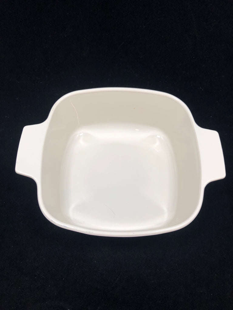 CORNING WARE "FOREVER YOURS" PATTERN CASSEROLE DISH.