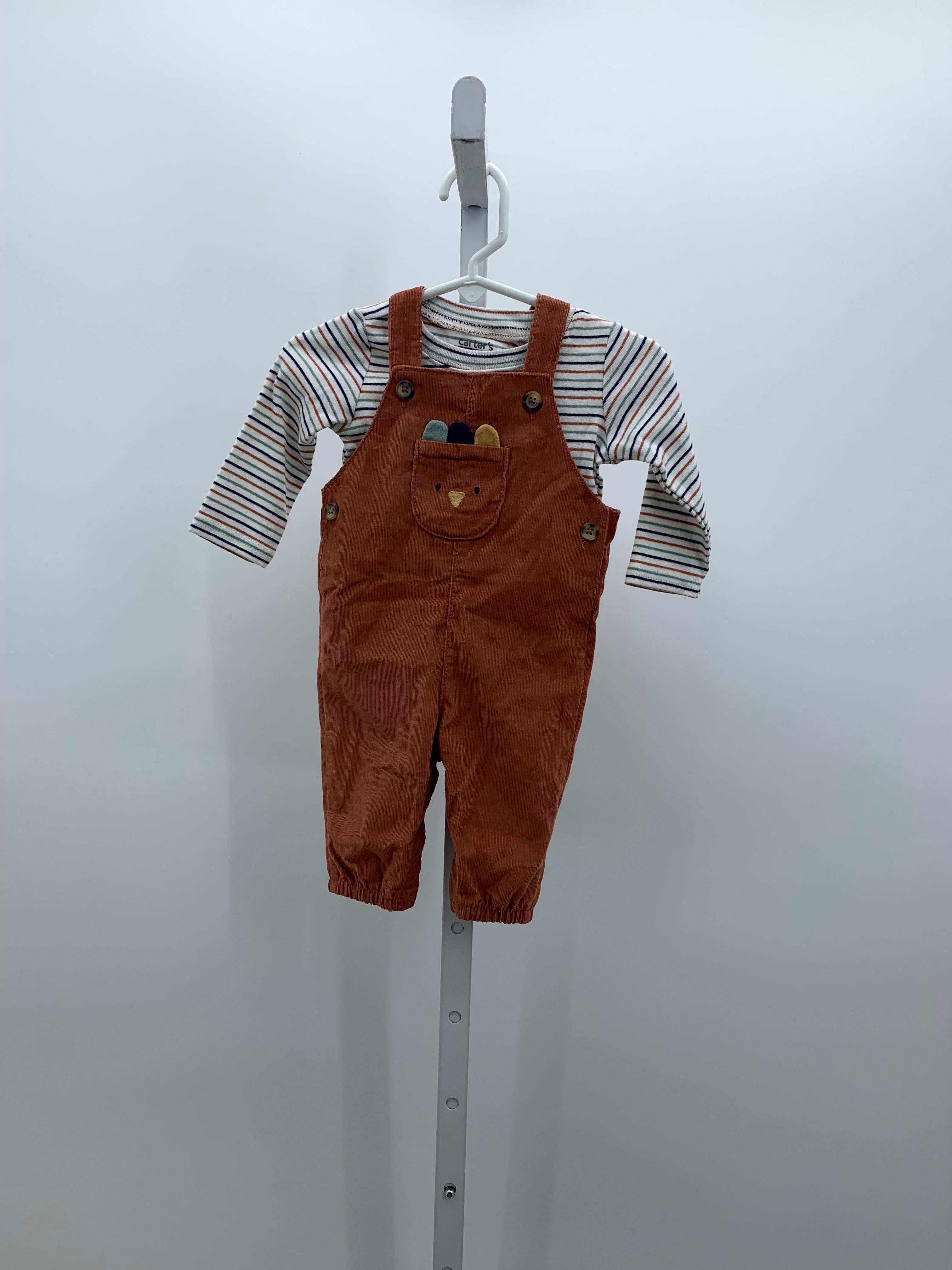 STRIPES SHIRT CORDUROY TURKEY OVERALLS