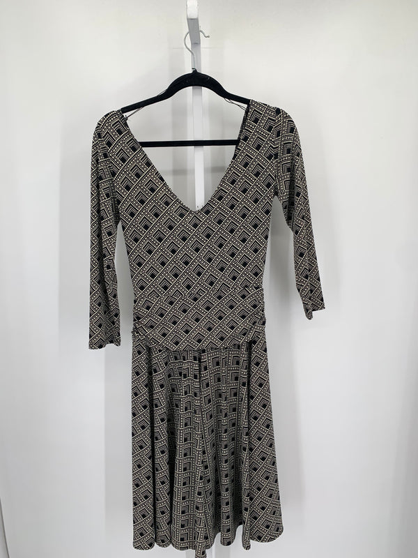 London Times Size 8 Misses 3/4 Sleeve Dress