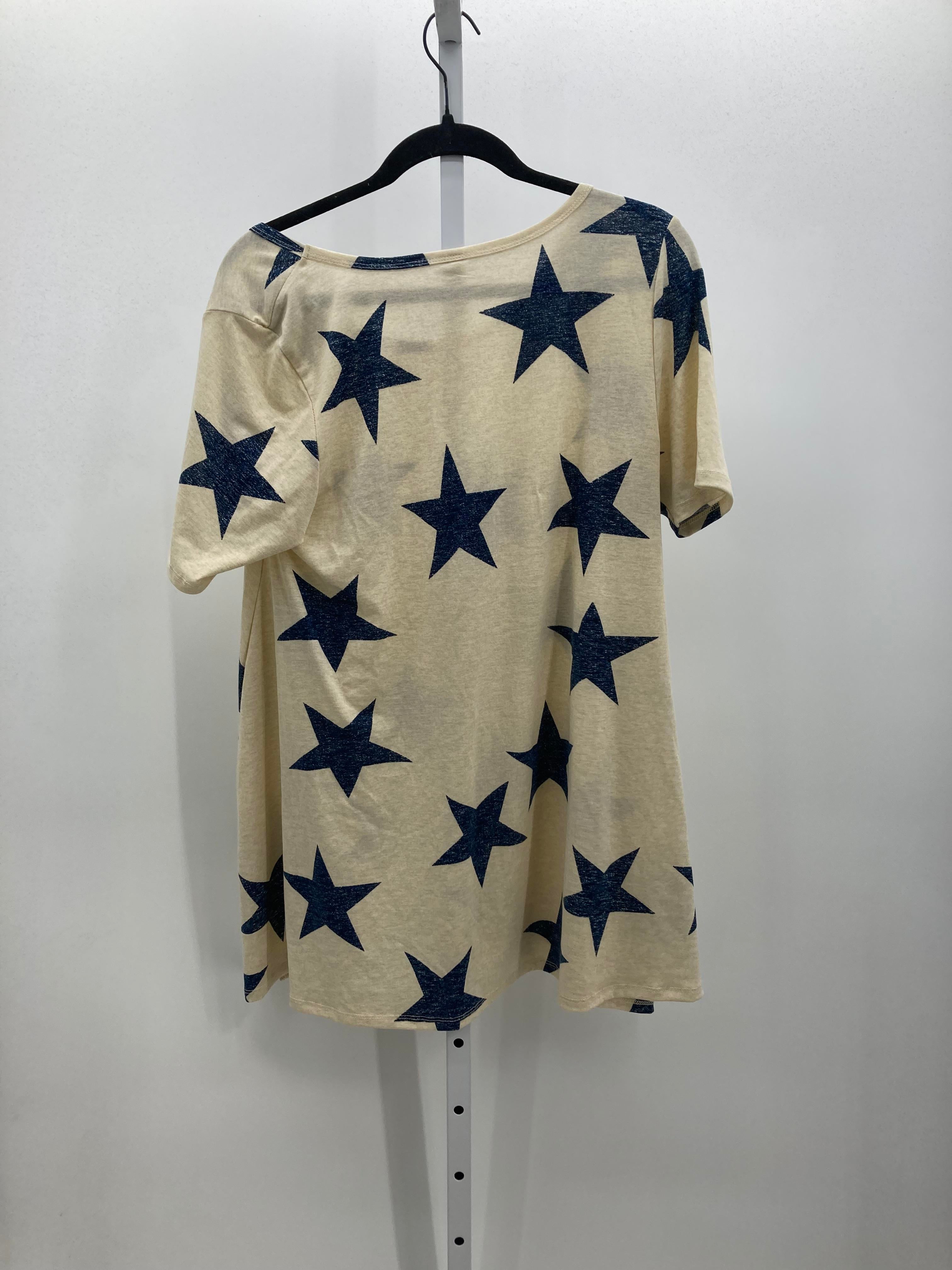 Lularoe Size Medium Misses Short Sleeve Shirt
