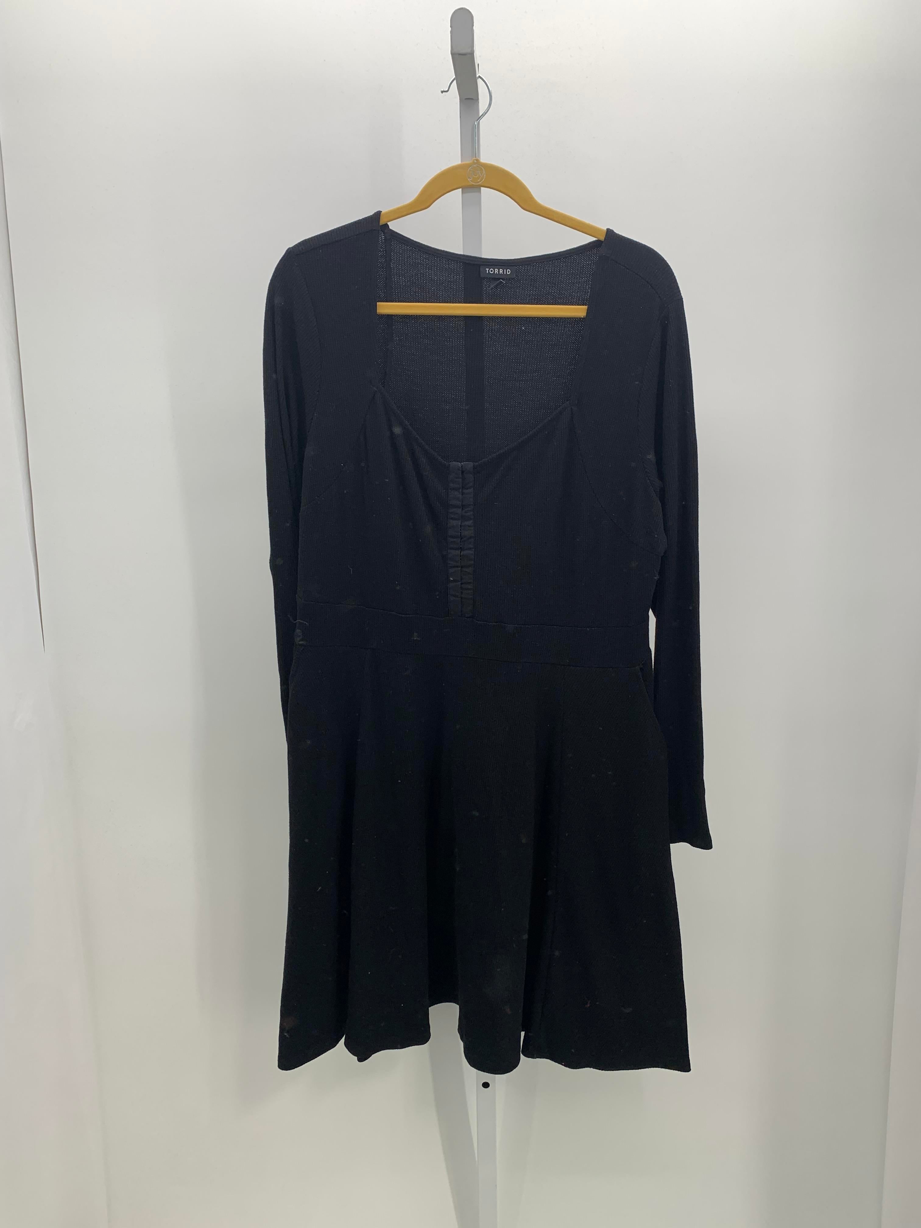 Torrid Size 2X Womens Long Sleeve Dress