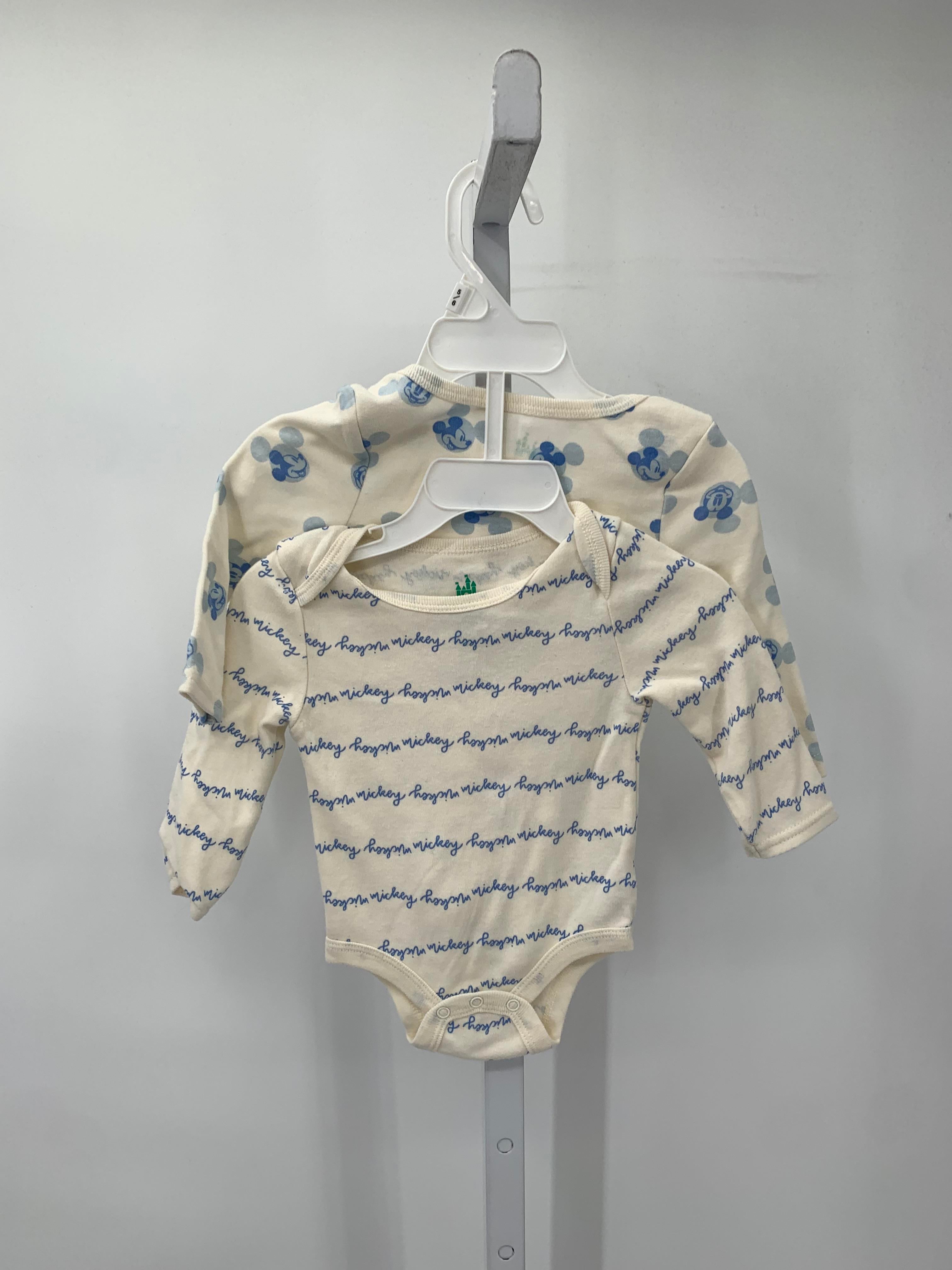 TWO LONG SLV MICKEY MOUSE BODY SUIT