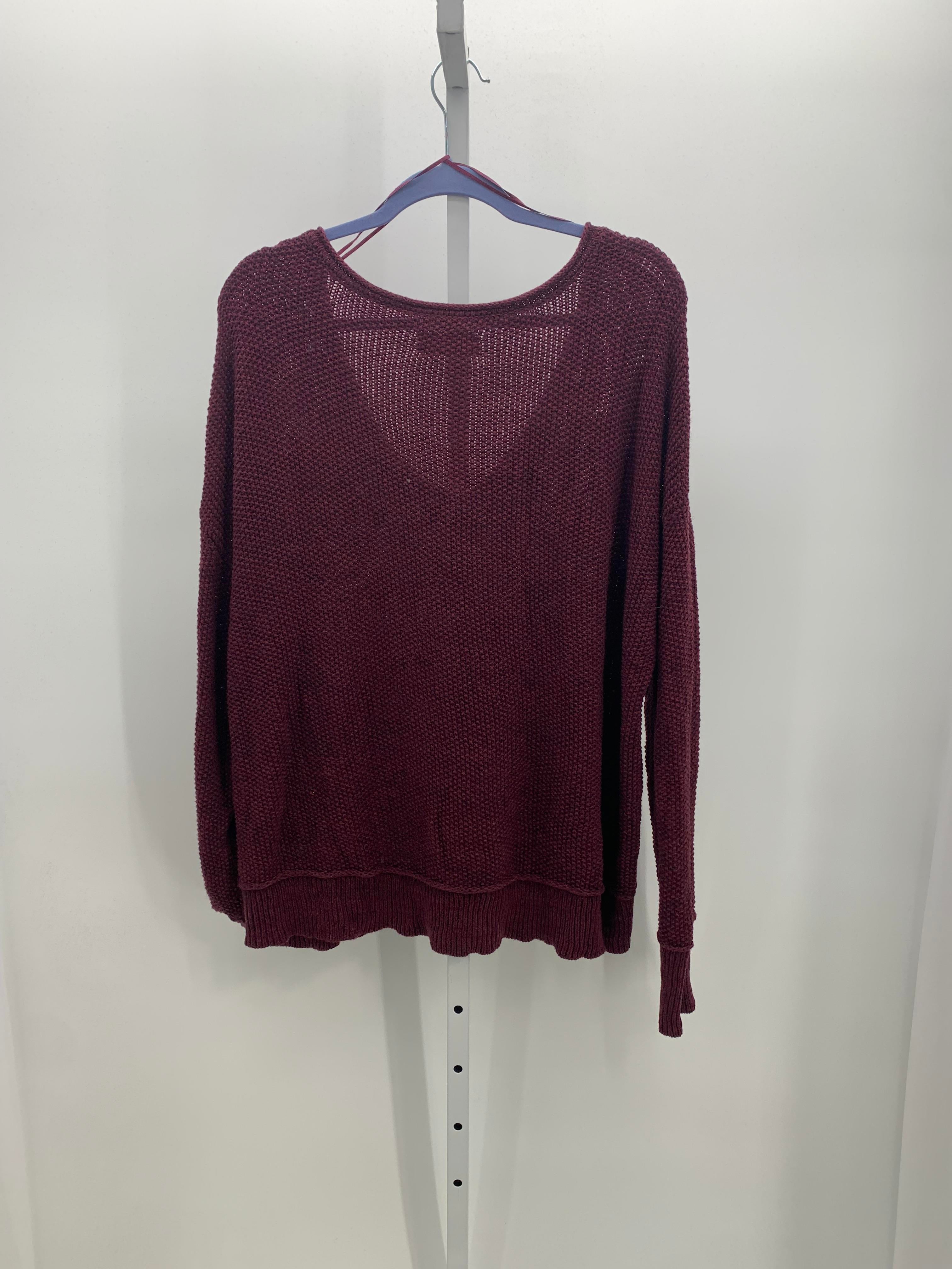 Lucky Brand Size Extra Large Misses Long Slv Sweater