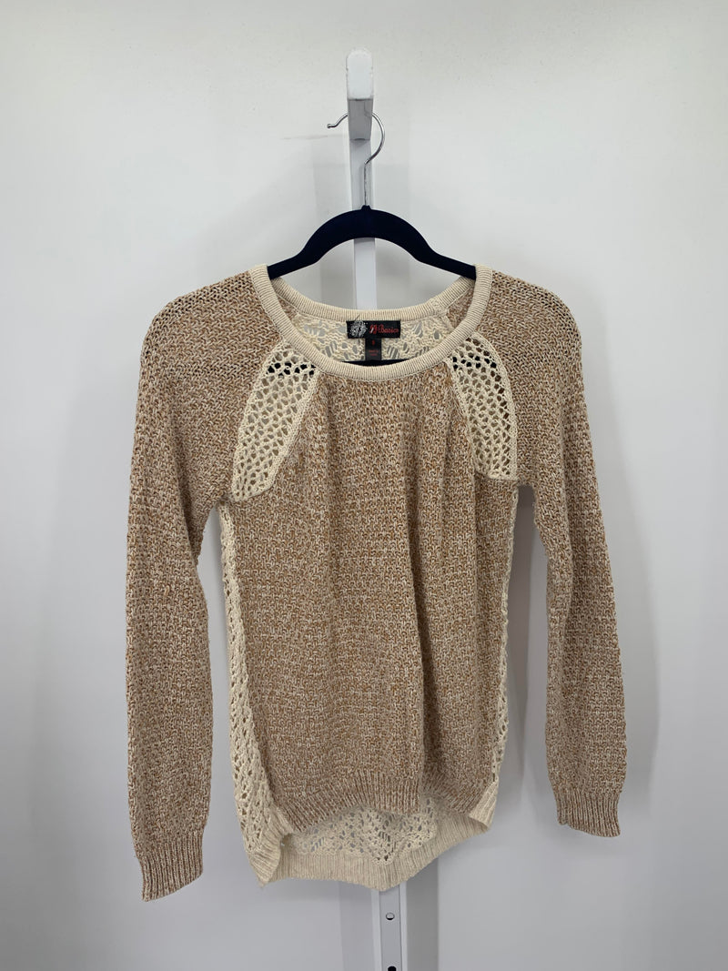 JJ Basics Size Small Misses Long Slv Sweater