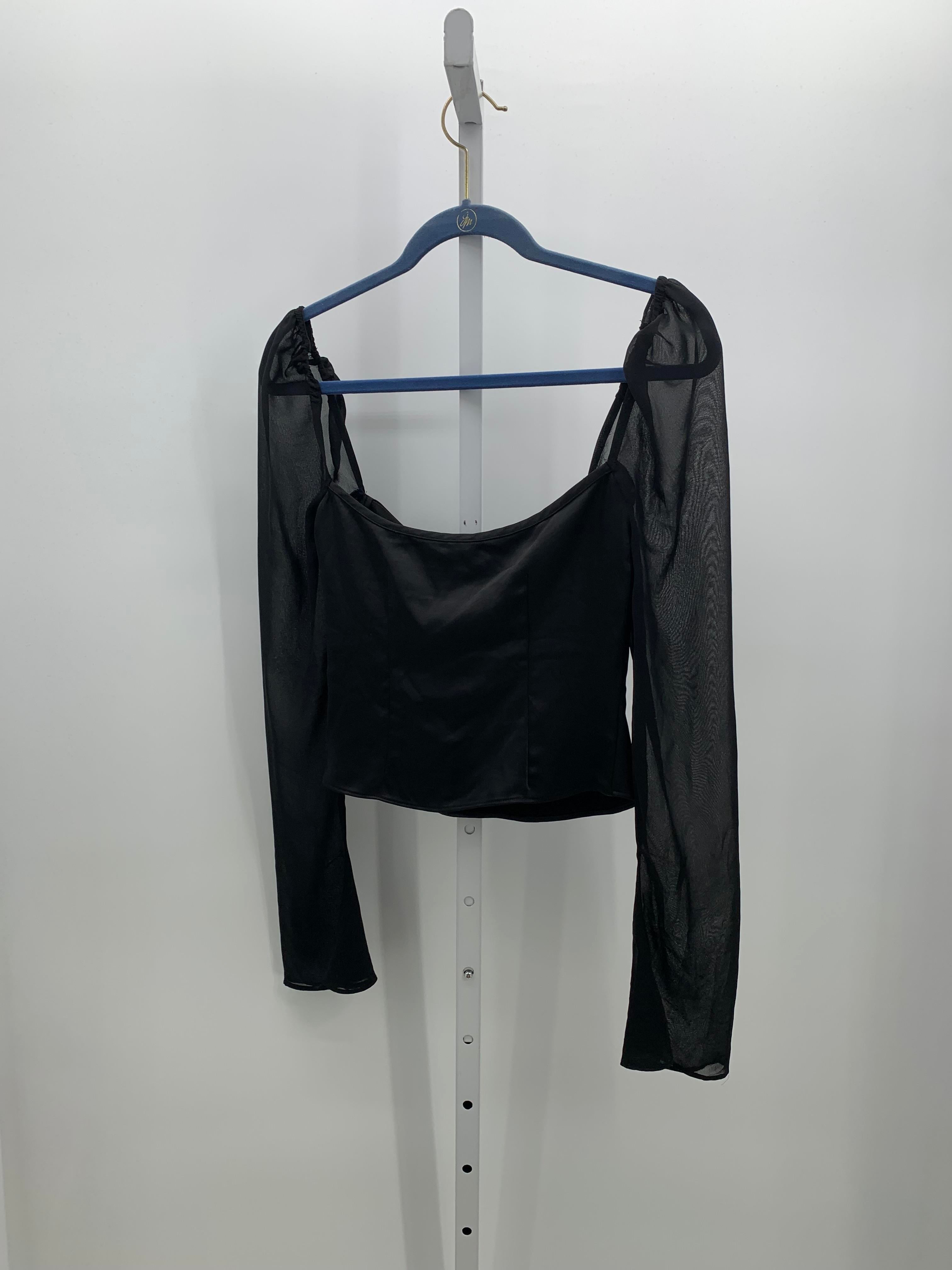 Size 8 Misses Long Sleeve Shirt