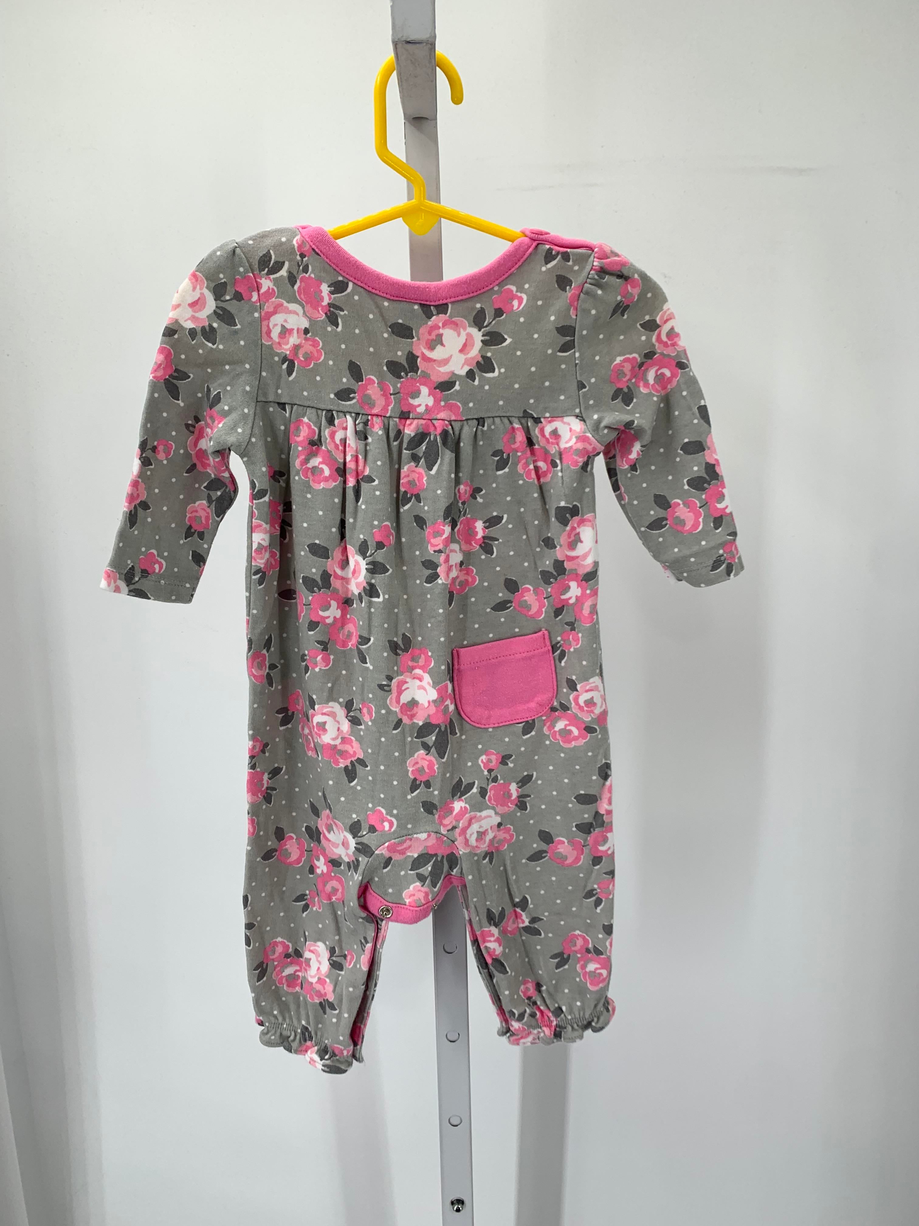 Gymboree Size 6-12 mon Girls Long Slv. Romper