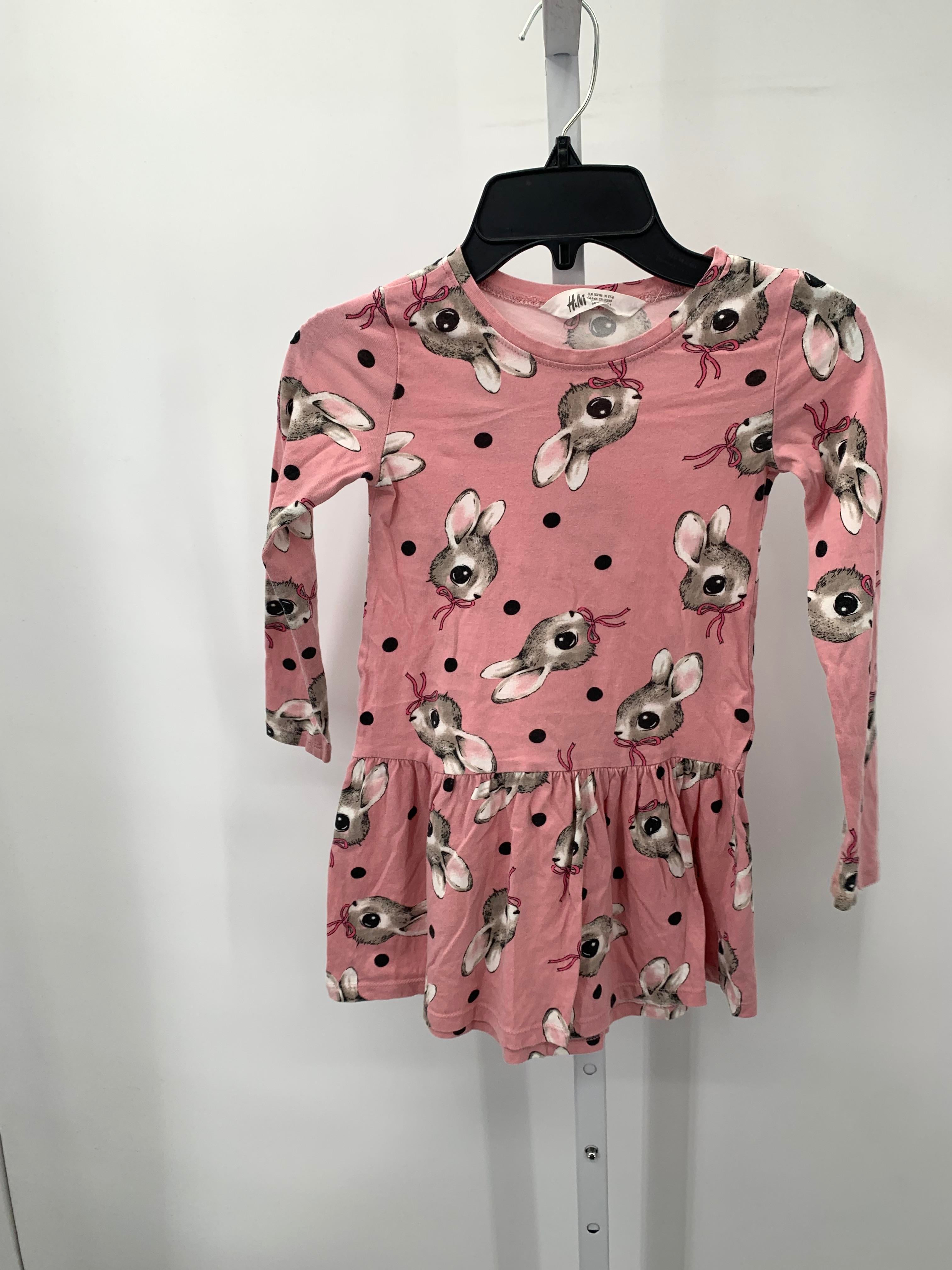 H&M Size 5-6 Girls Long Sleeve Dress