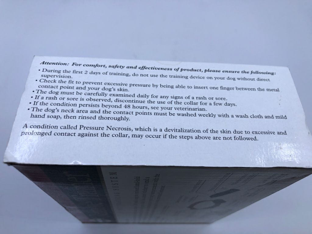 NIB REMOTE TRAINER FOR BIG DOGS PETSAFE