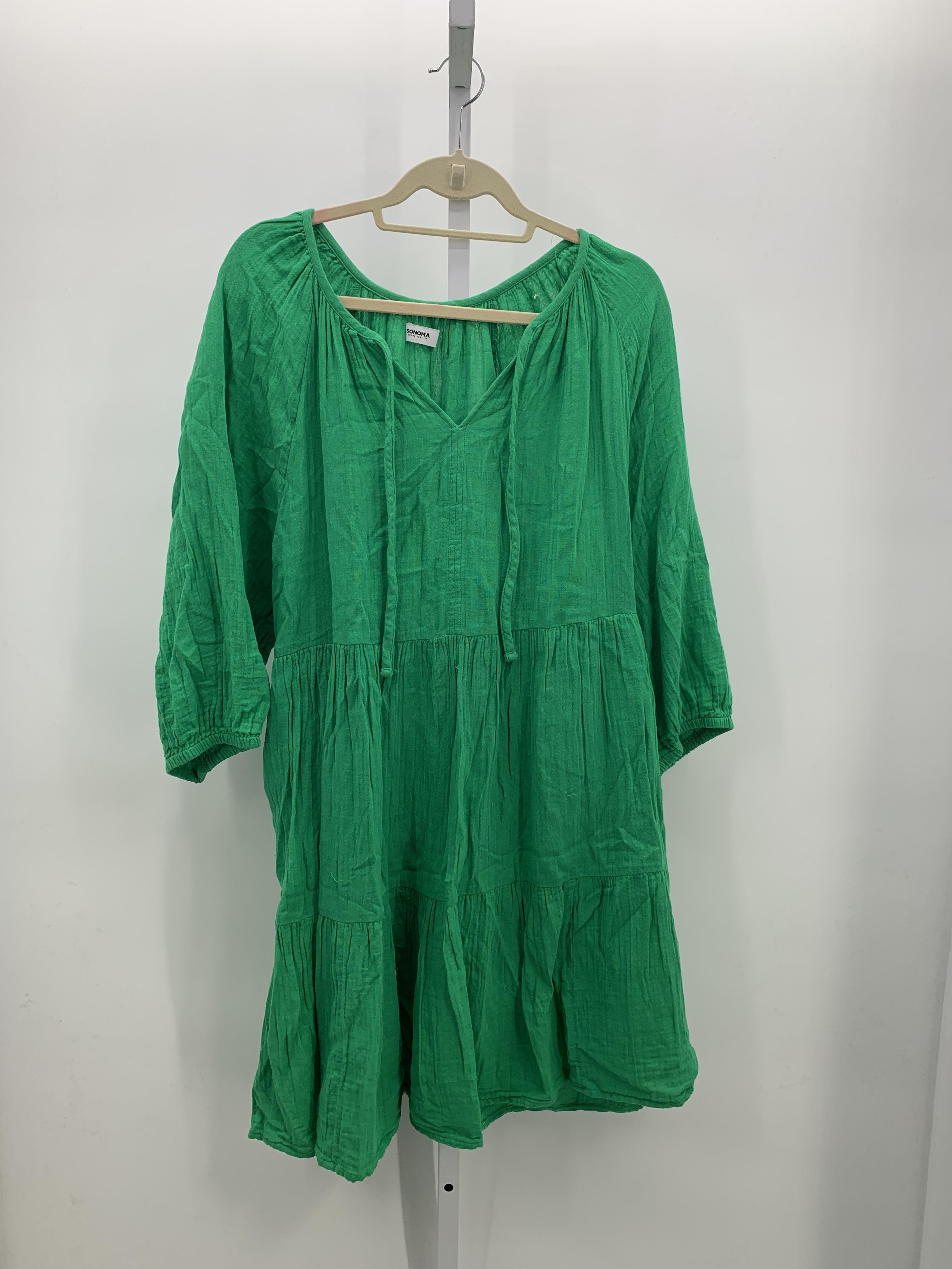 Sonoma Size Extra Large Misses 3/4 Sleeve Dress