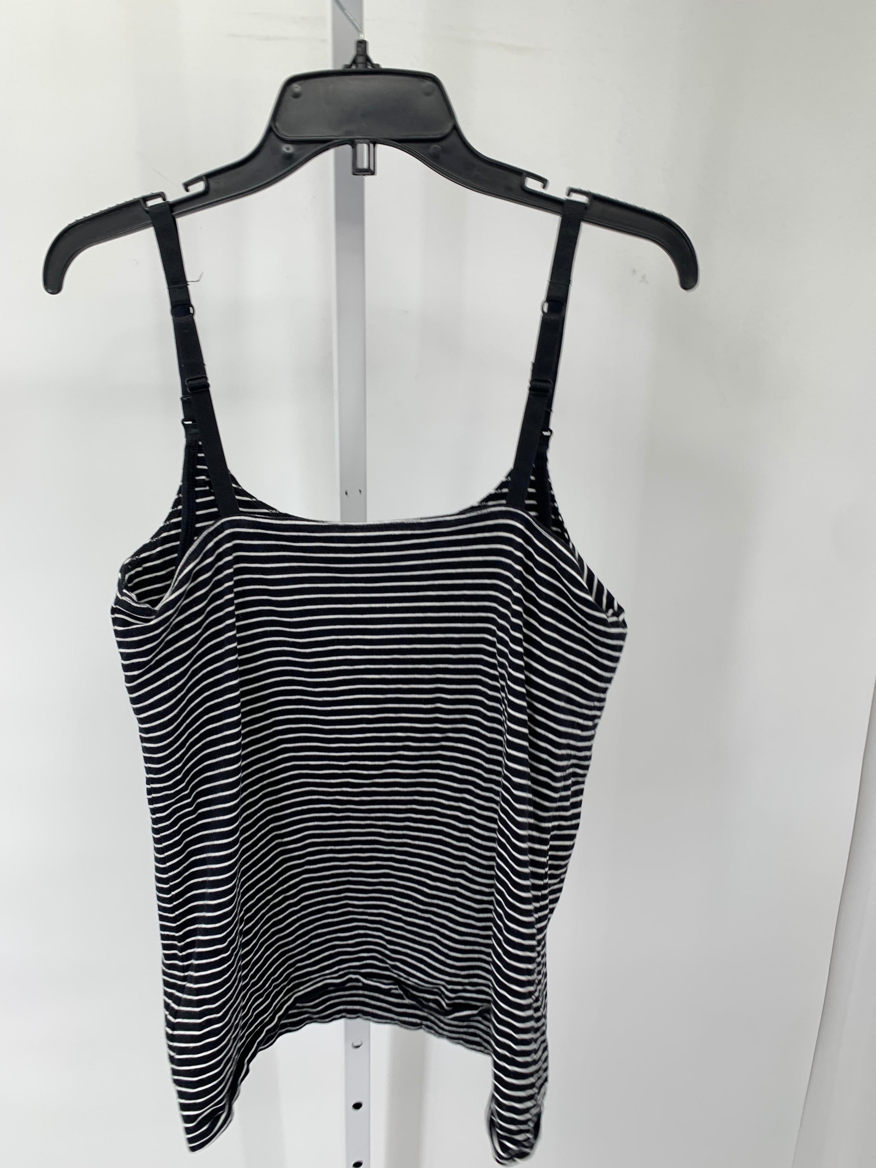 Amazon Essentials Blk/Wht Size Large Misses Camisole