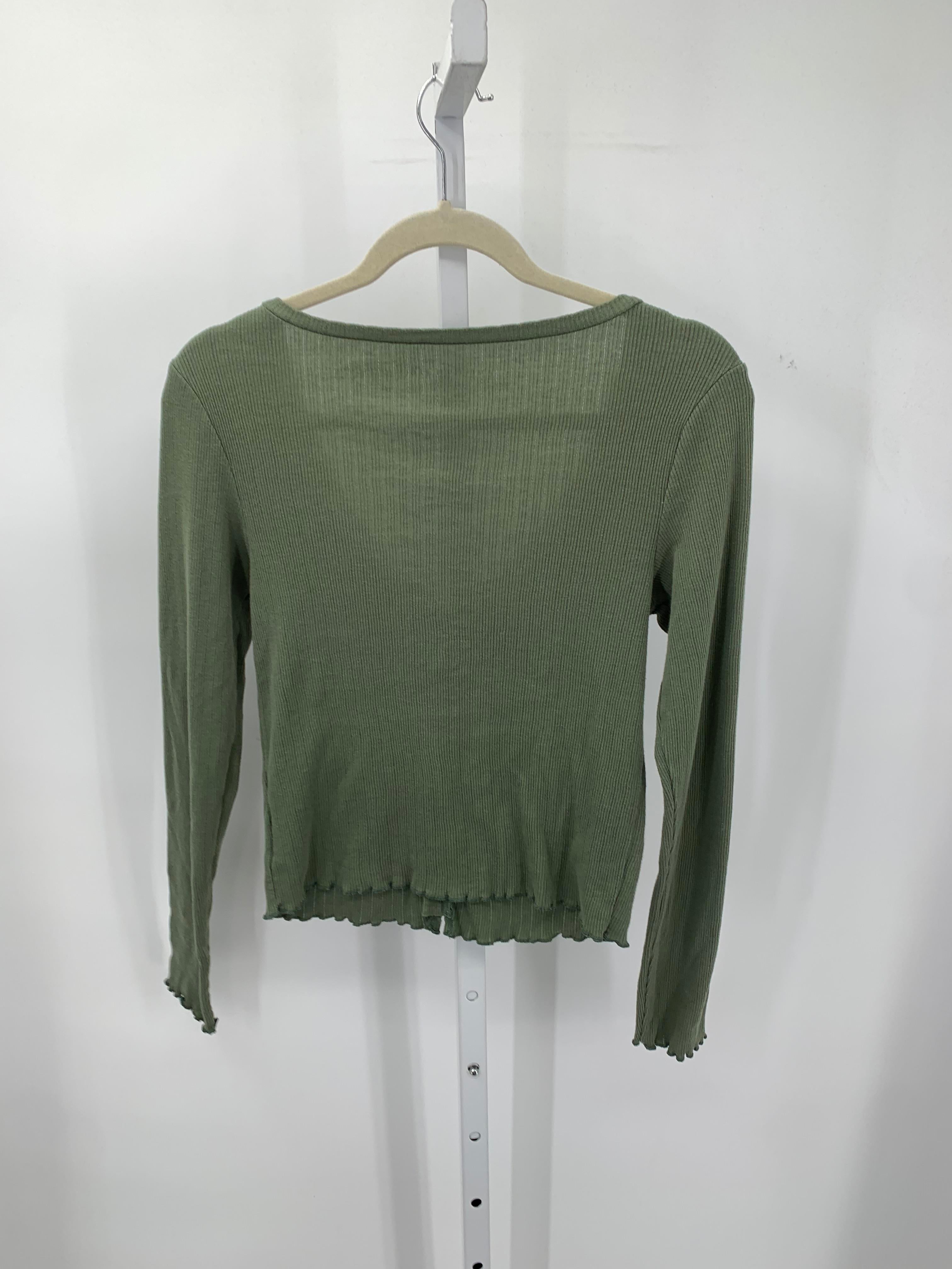 American Eagle Size Medium Juniors Long Sleeve Shirt