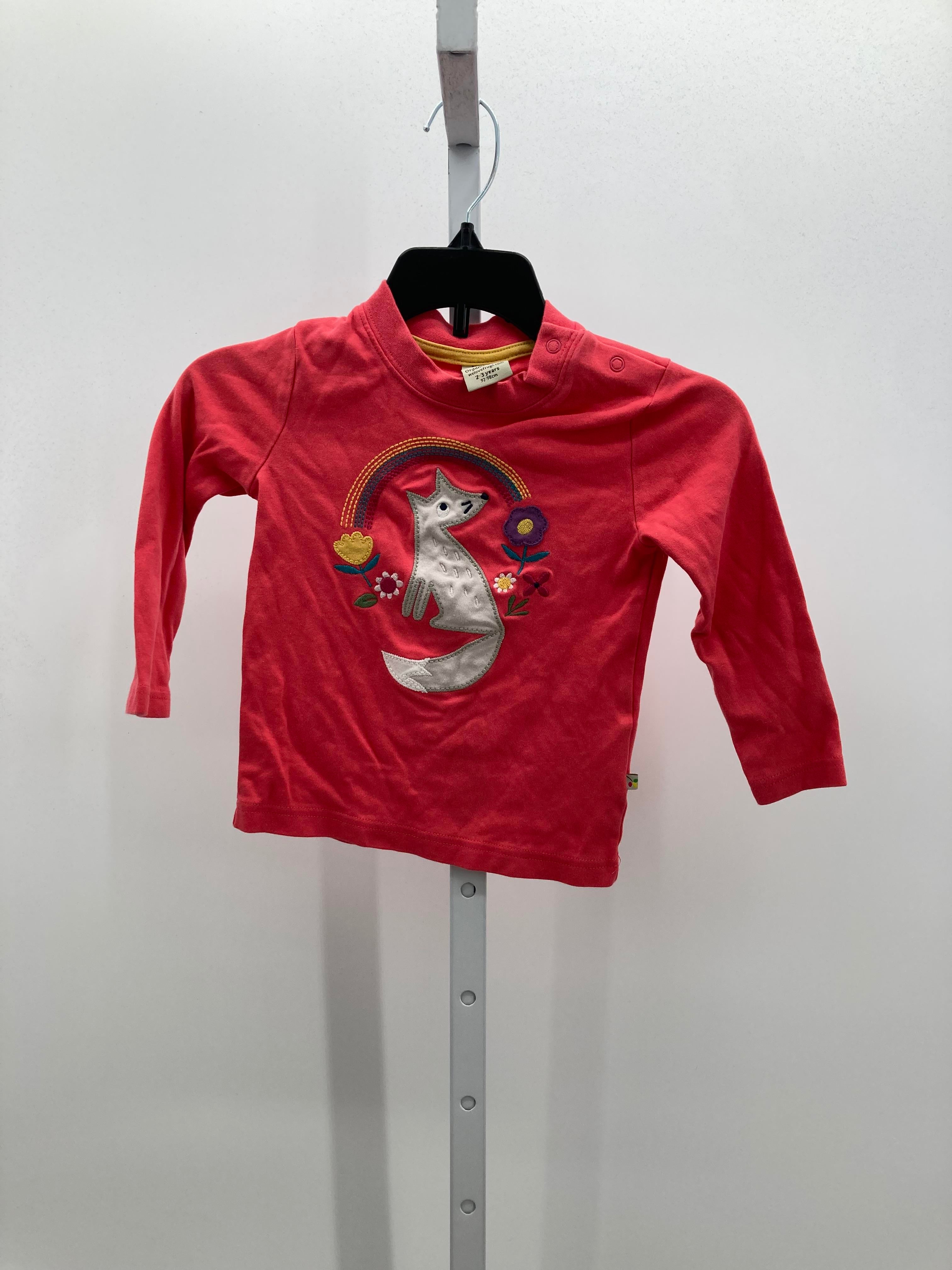 Size 2-3 Girls Long Sleeve Shirt