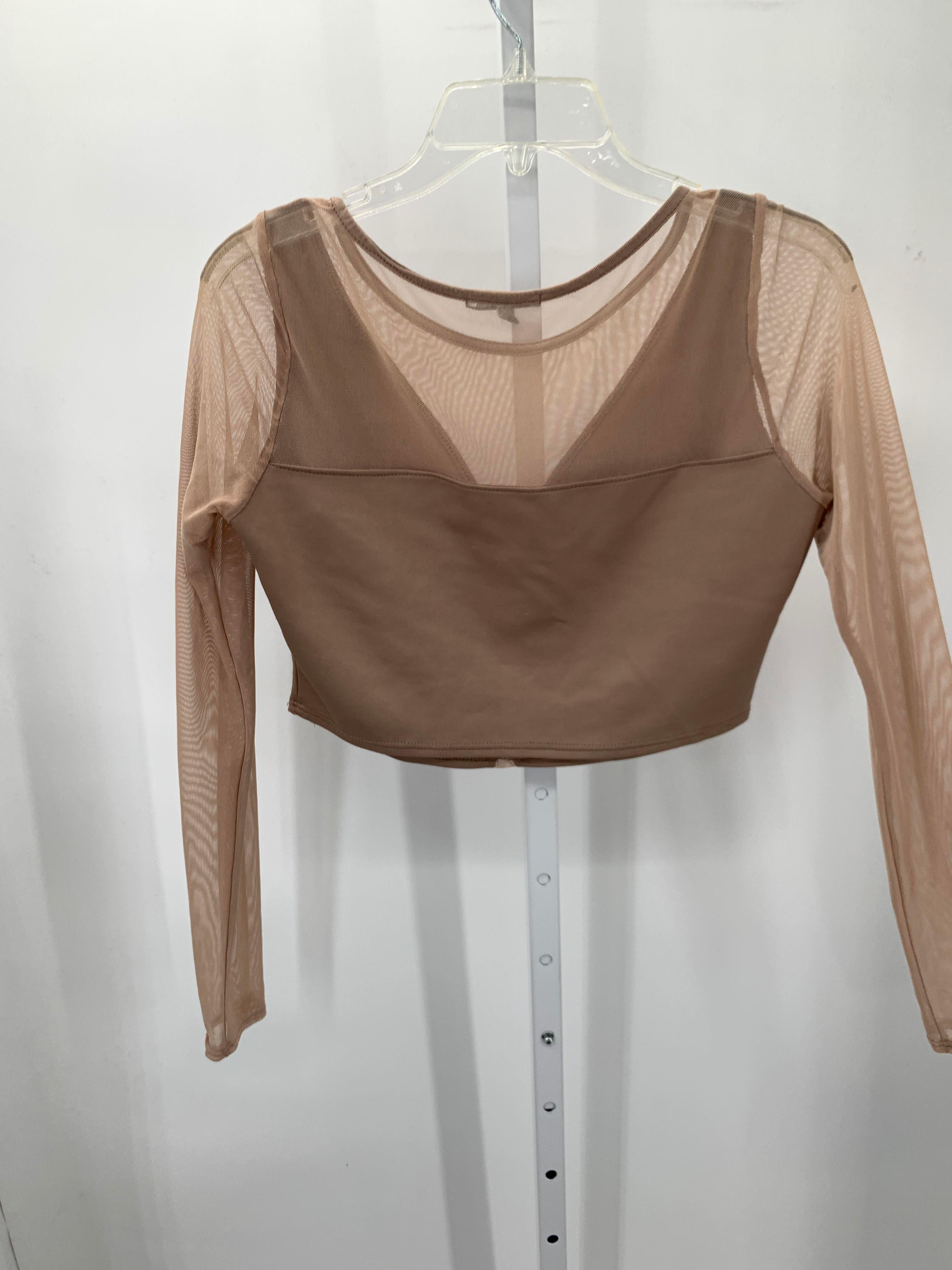 Charlotte Russe Size Medium Juniors Long Sleeve Shirt