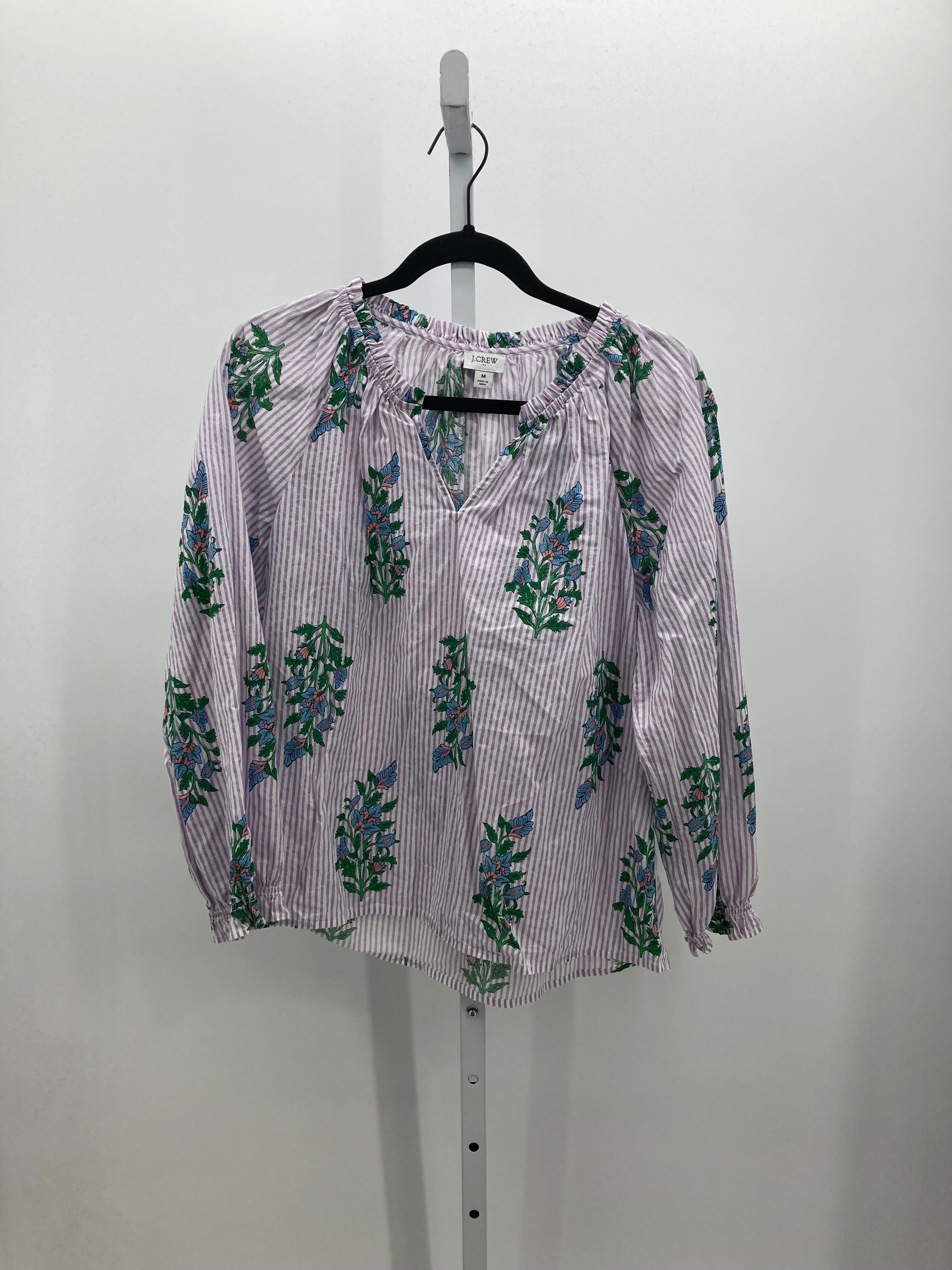 J. Crew Size Medium Misses 3/4 Sleeve Shirt