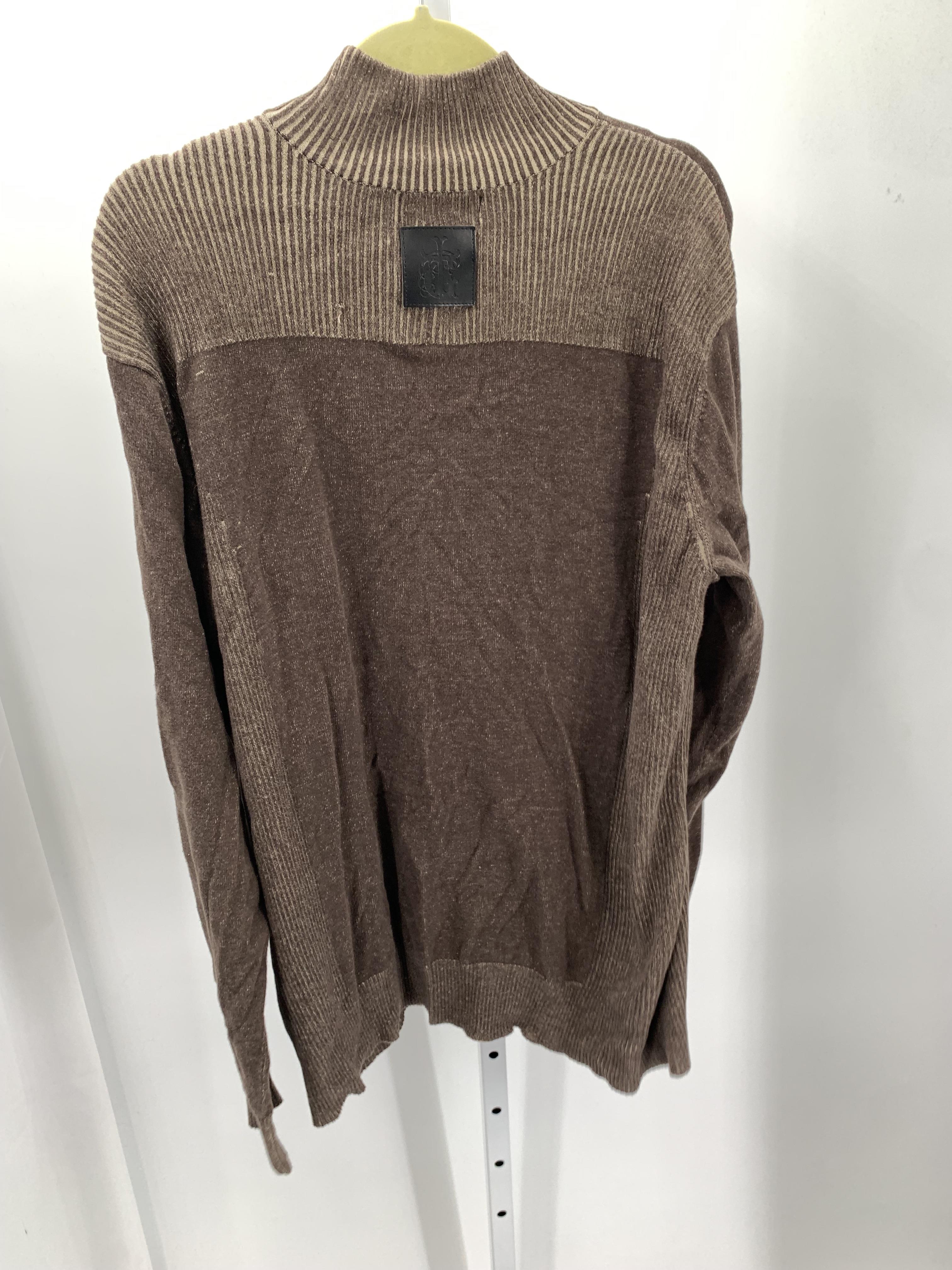 STRIPES ZIP UP SWEATER