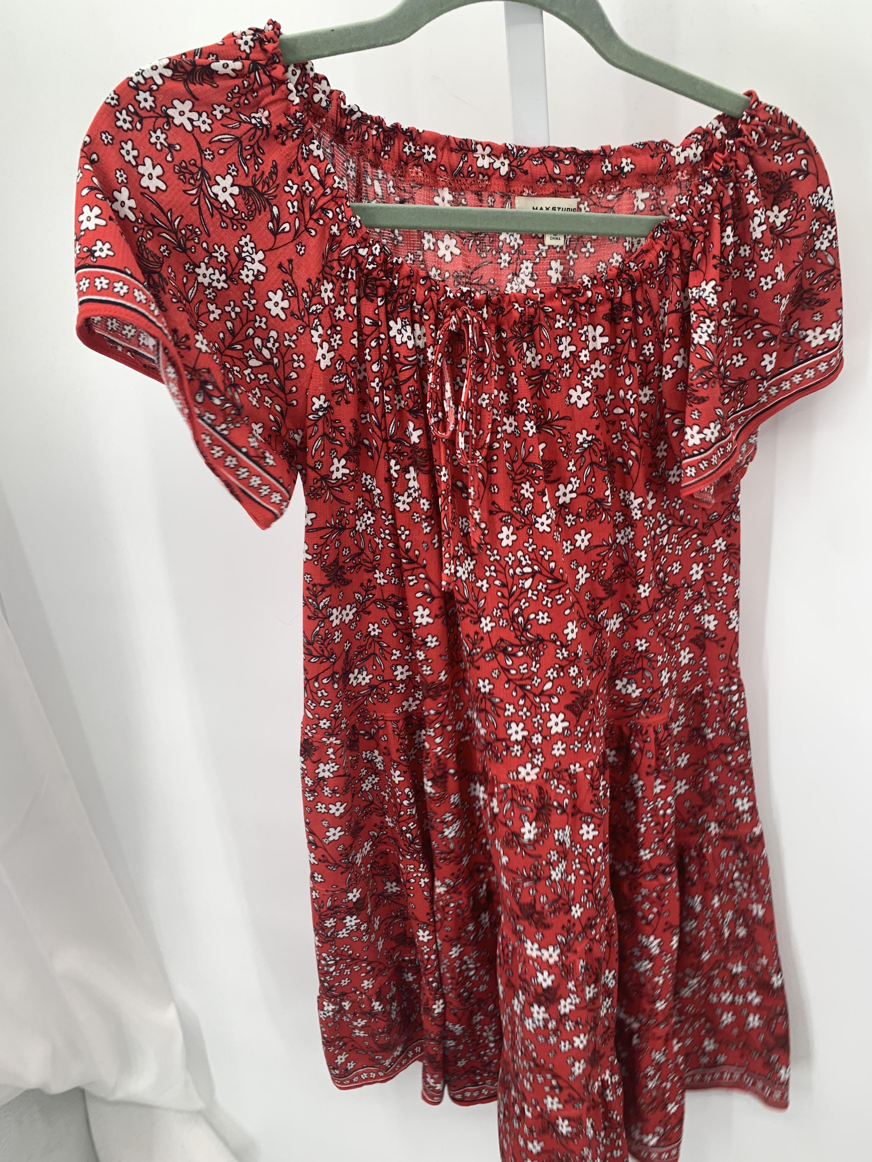 Max Studio Size Small Misses Short Sleeve Dress