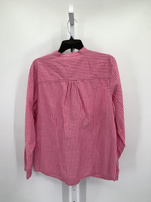 LL Bean Size Large Misses Long Sleeve Shirt