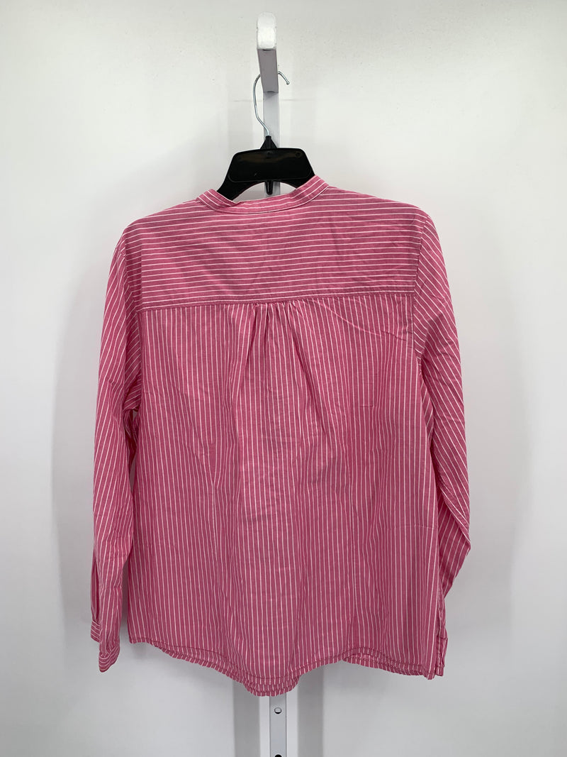 LL Bean Size Large Misses Long Sleeve Shirt