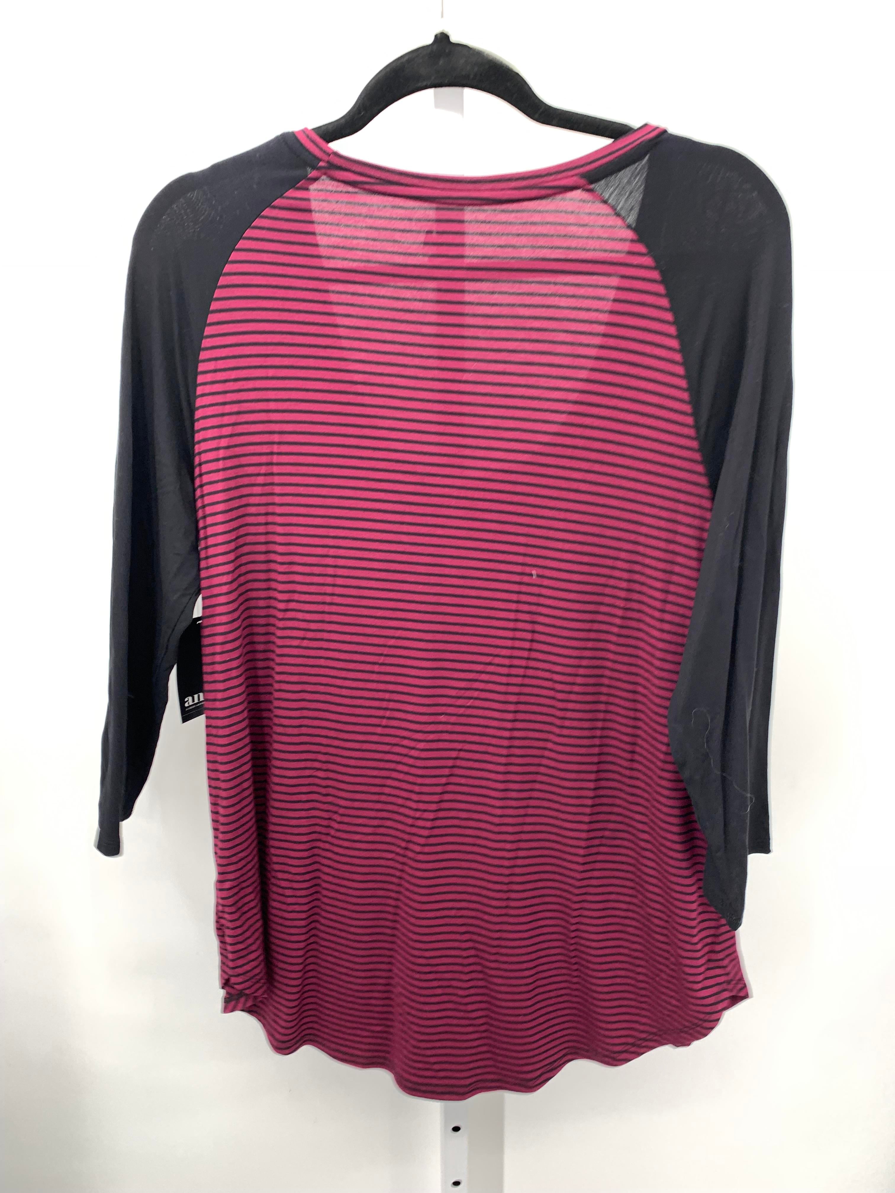 A.N.A. Size Large Misses 3/4 Sleeve Shirt