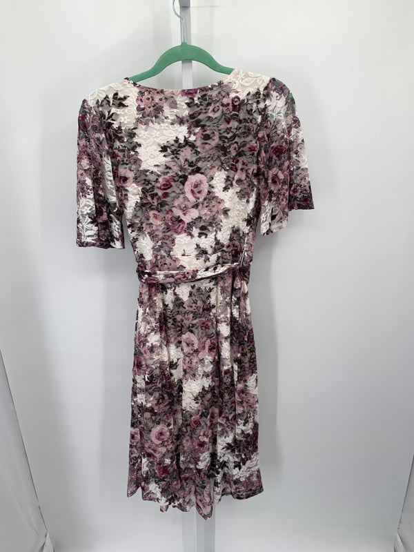 connected apparel Size 8 Petite Petite Short Sleeve Dress