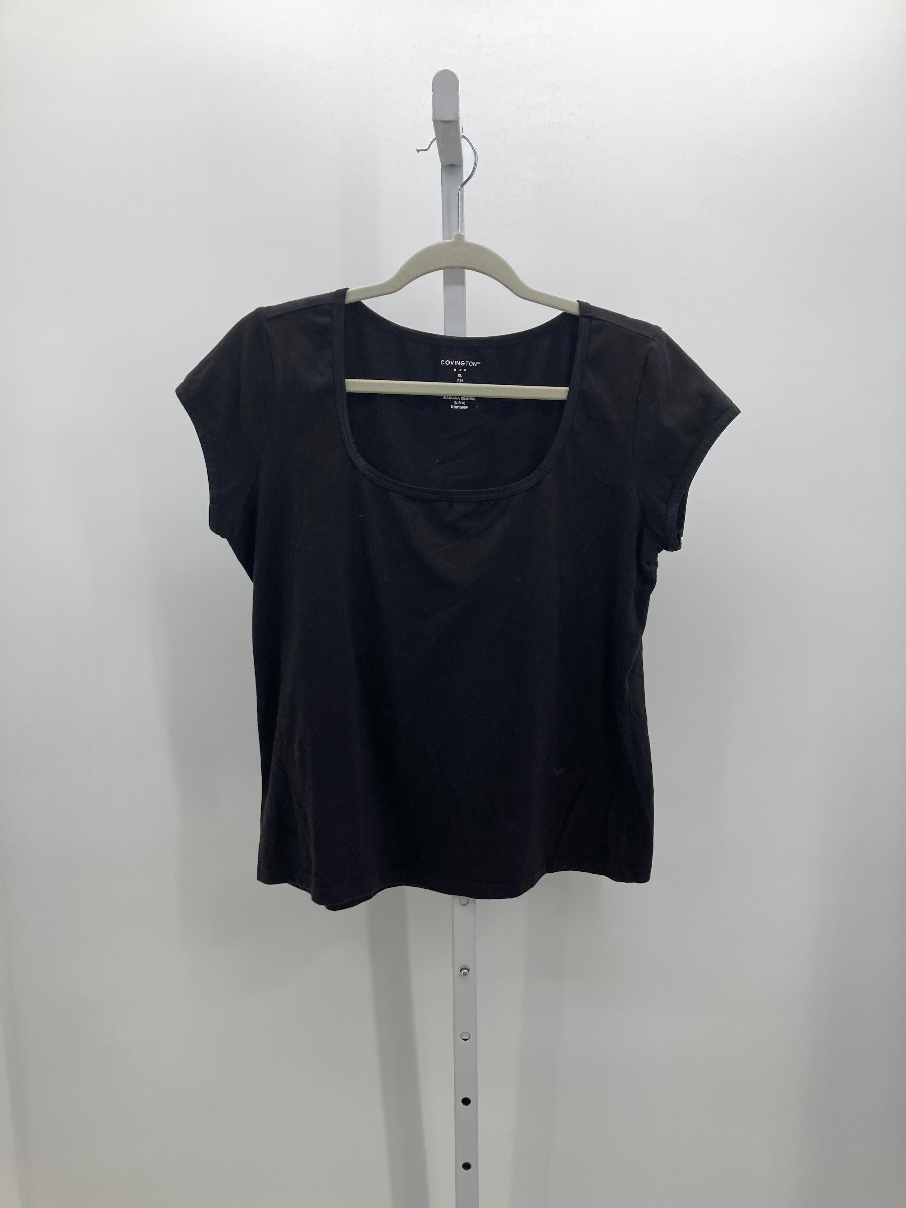 Covington Size Extra Large Misses Short Sleeve Shirt