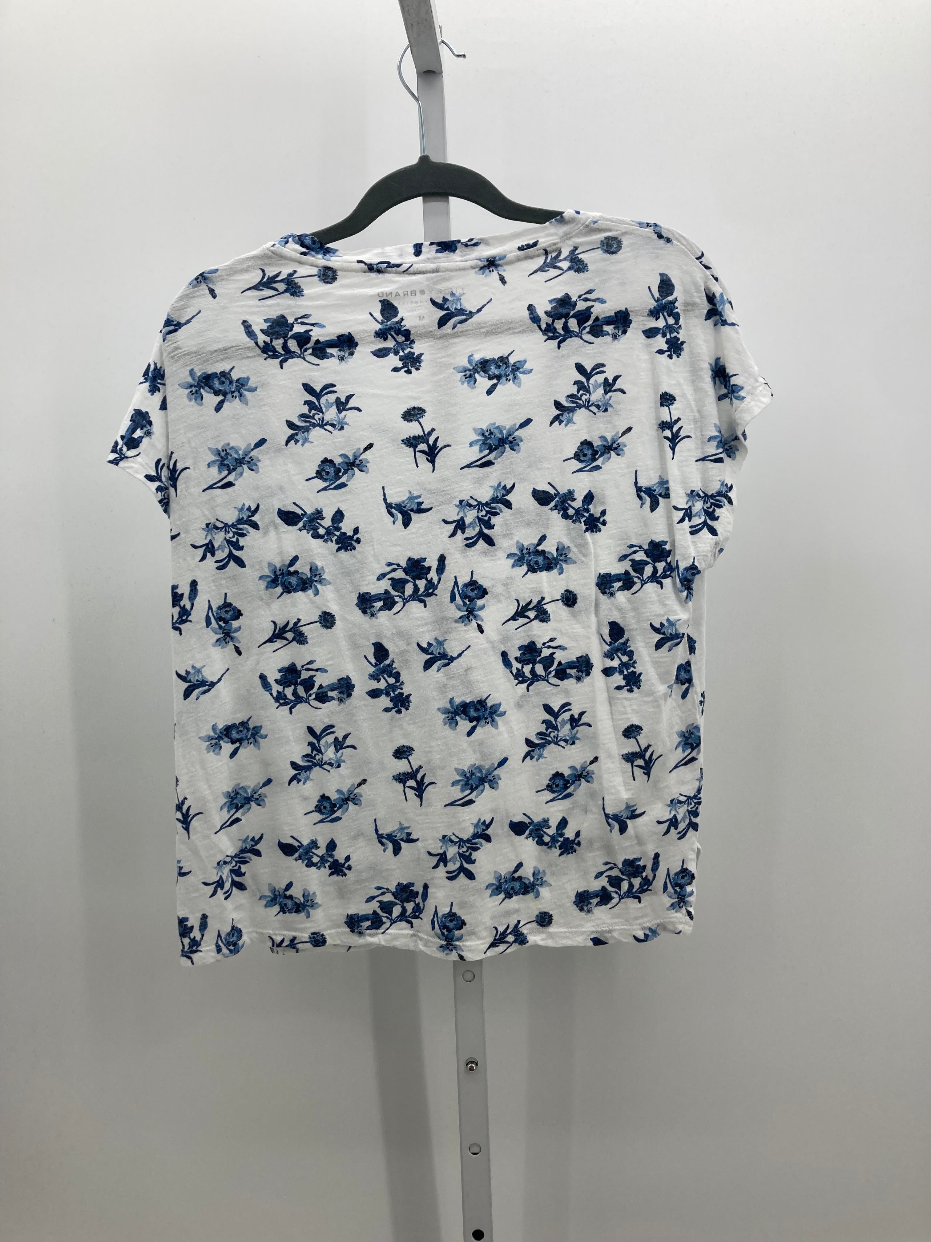 Lucky Brand Size Medium Misses Short Sleeve Shirt