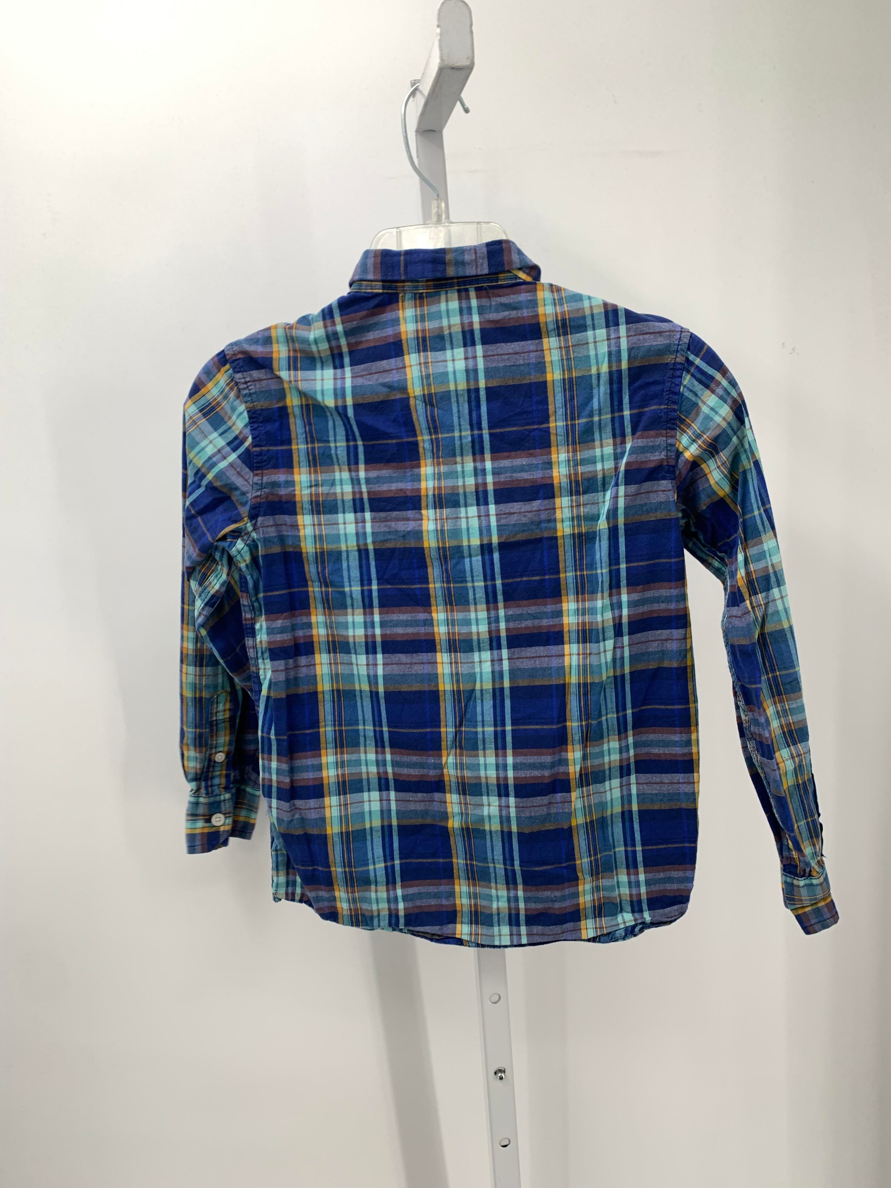 PLAID BTN DOWN
