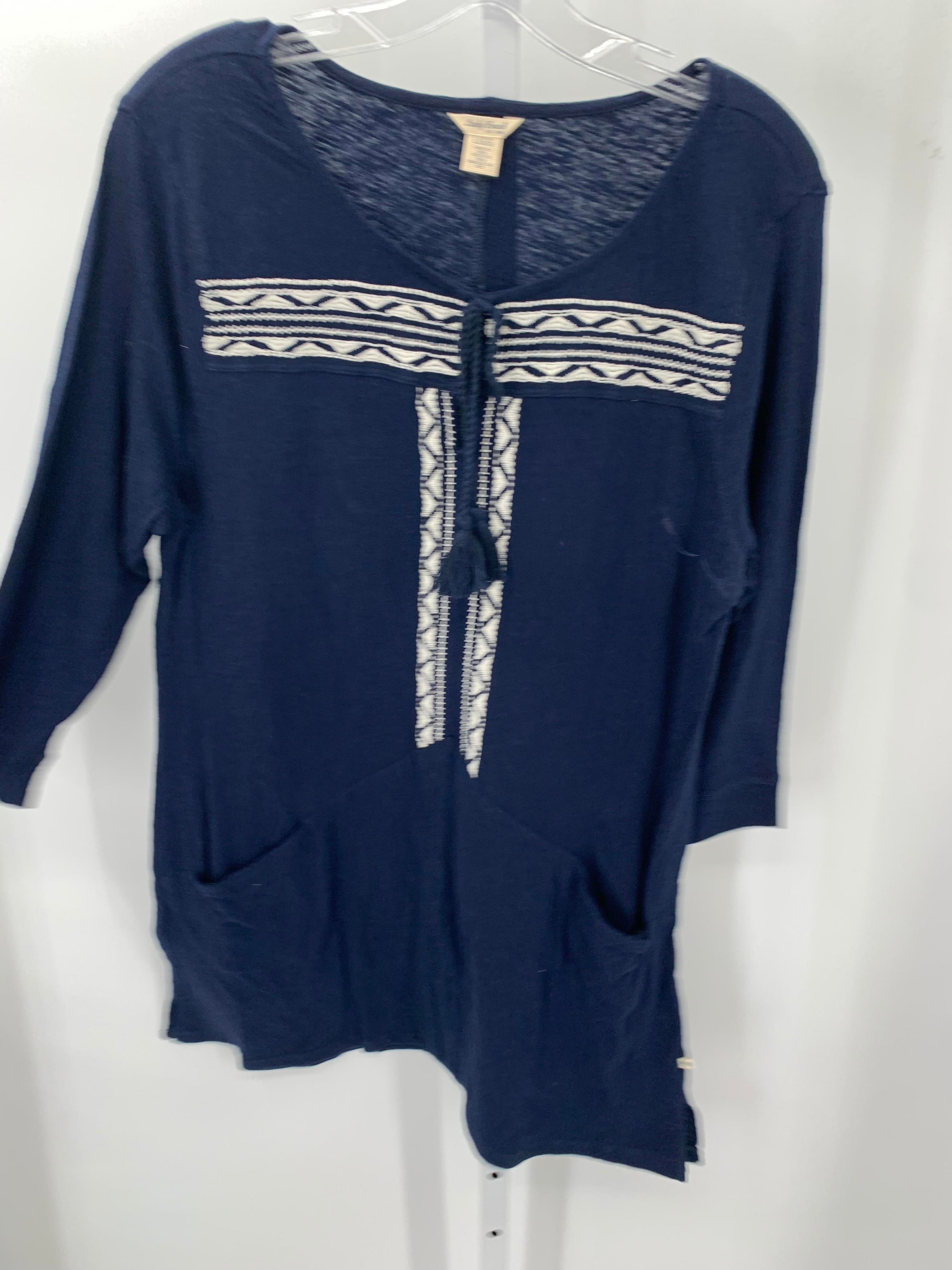 Lucky Brand Size Large Misses 3/4 Sleeve Dress