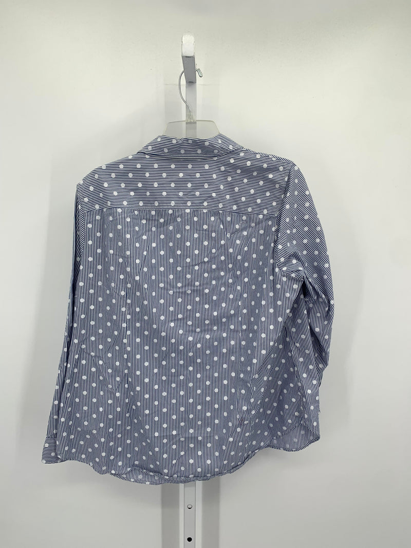 Talbots Size 1XP Womens Long Sleeve Shirt