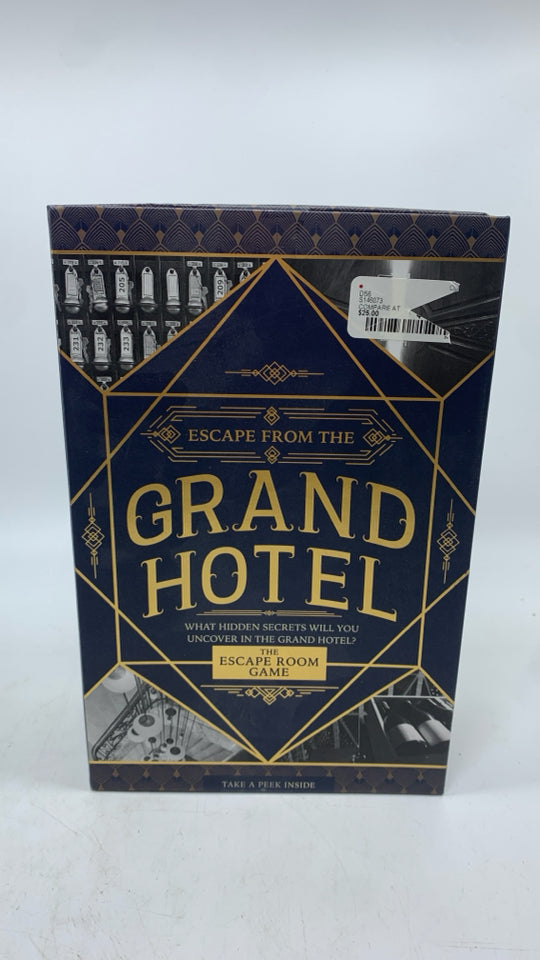 NIB GRAND HOTEL ESCAPE ROOM GAME.