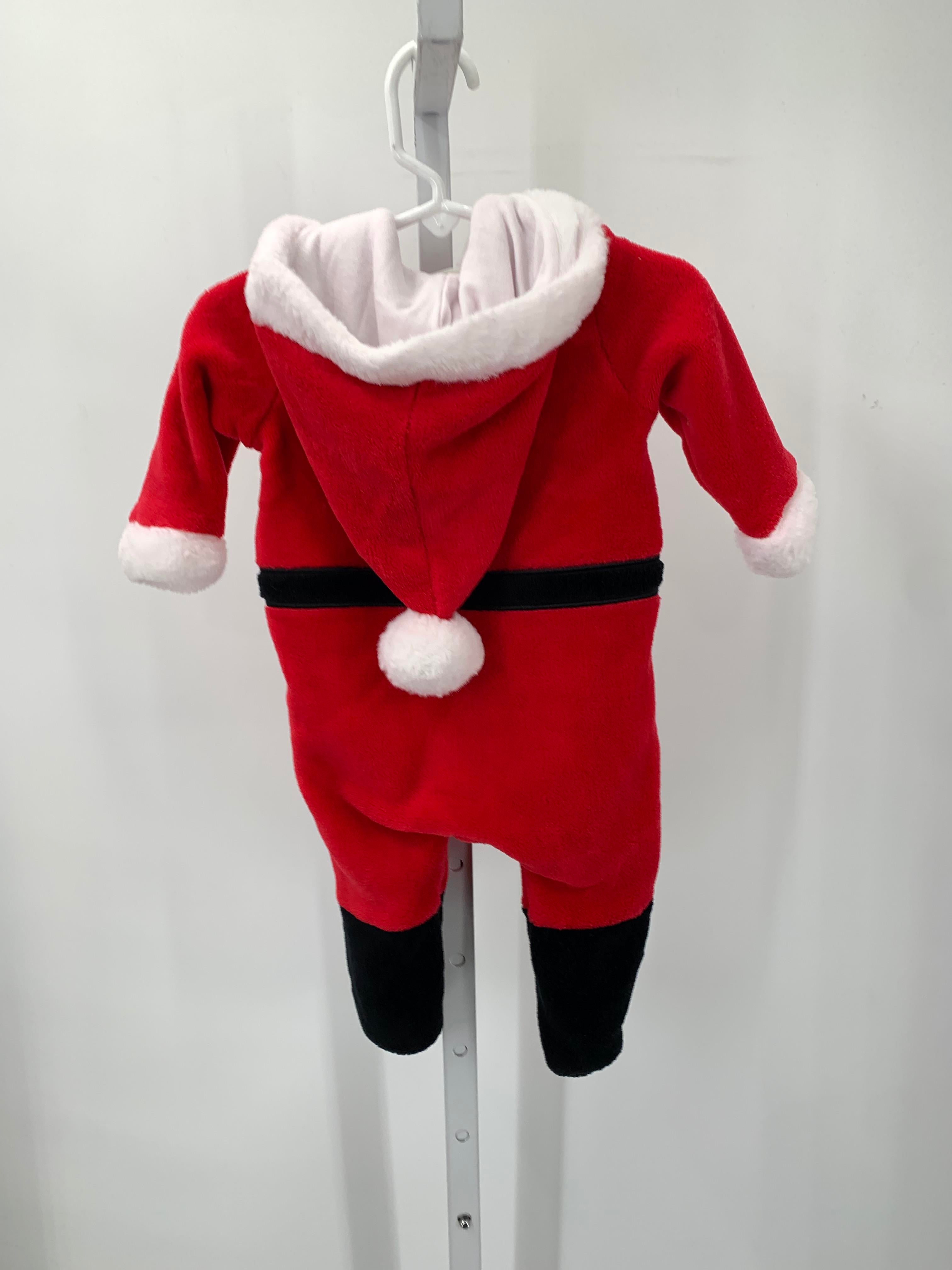 LONG SLV ROMPER SANTA MY FIRST XMAS