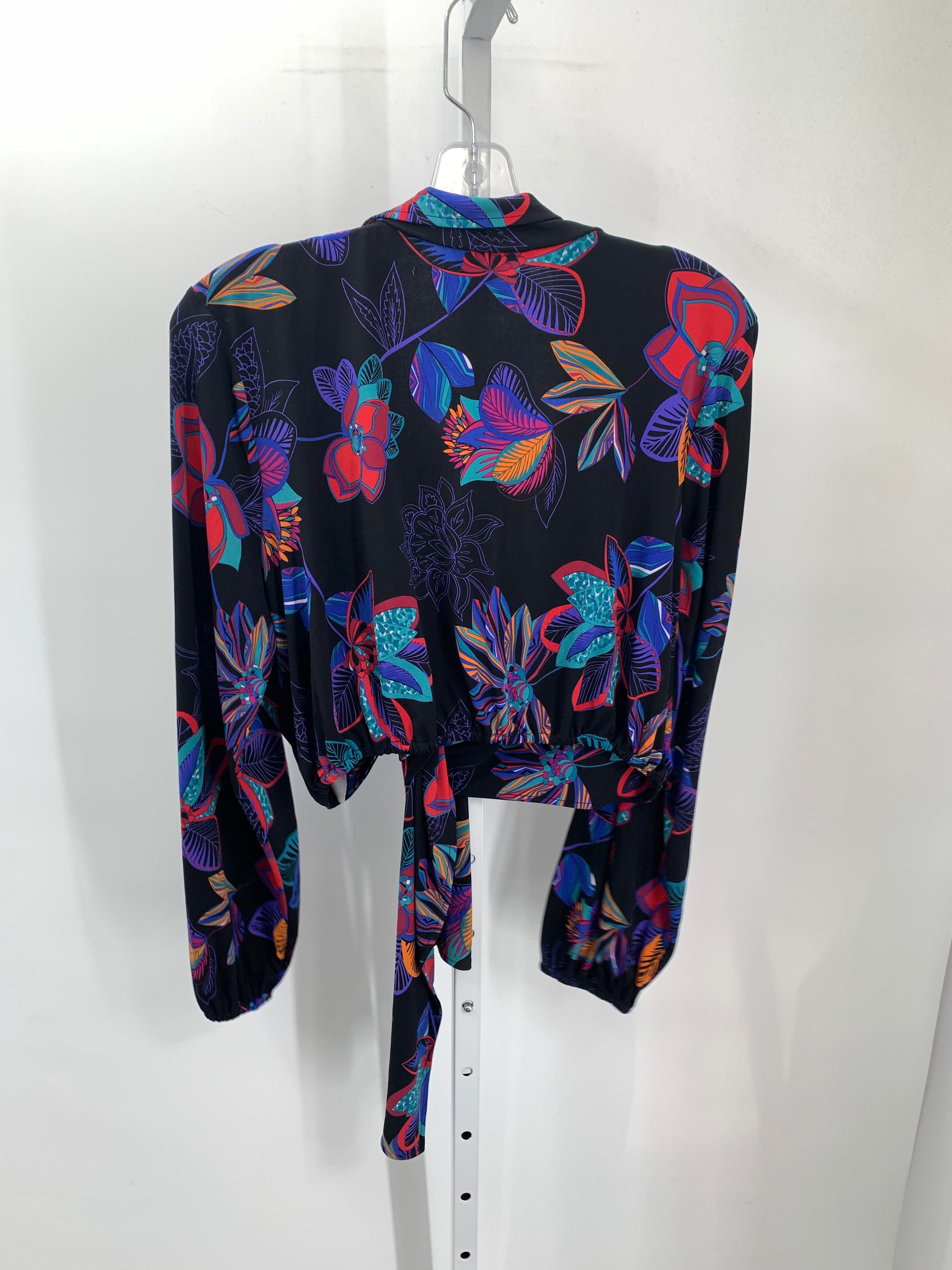 Size 1X Womens Long Sleeve Shirt
