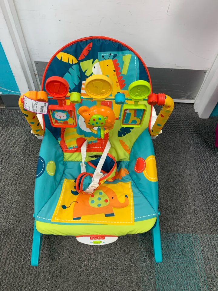 Fisher Price WorldWide Infant to Toddler Baby Rocker