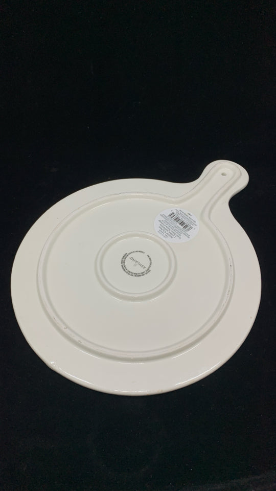 CERAMIC CHEESE CHARCUTERIE BOARD.