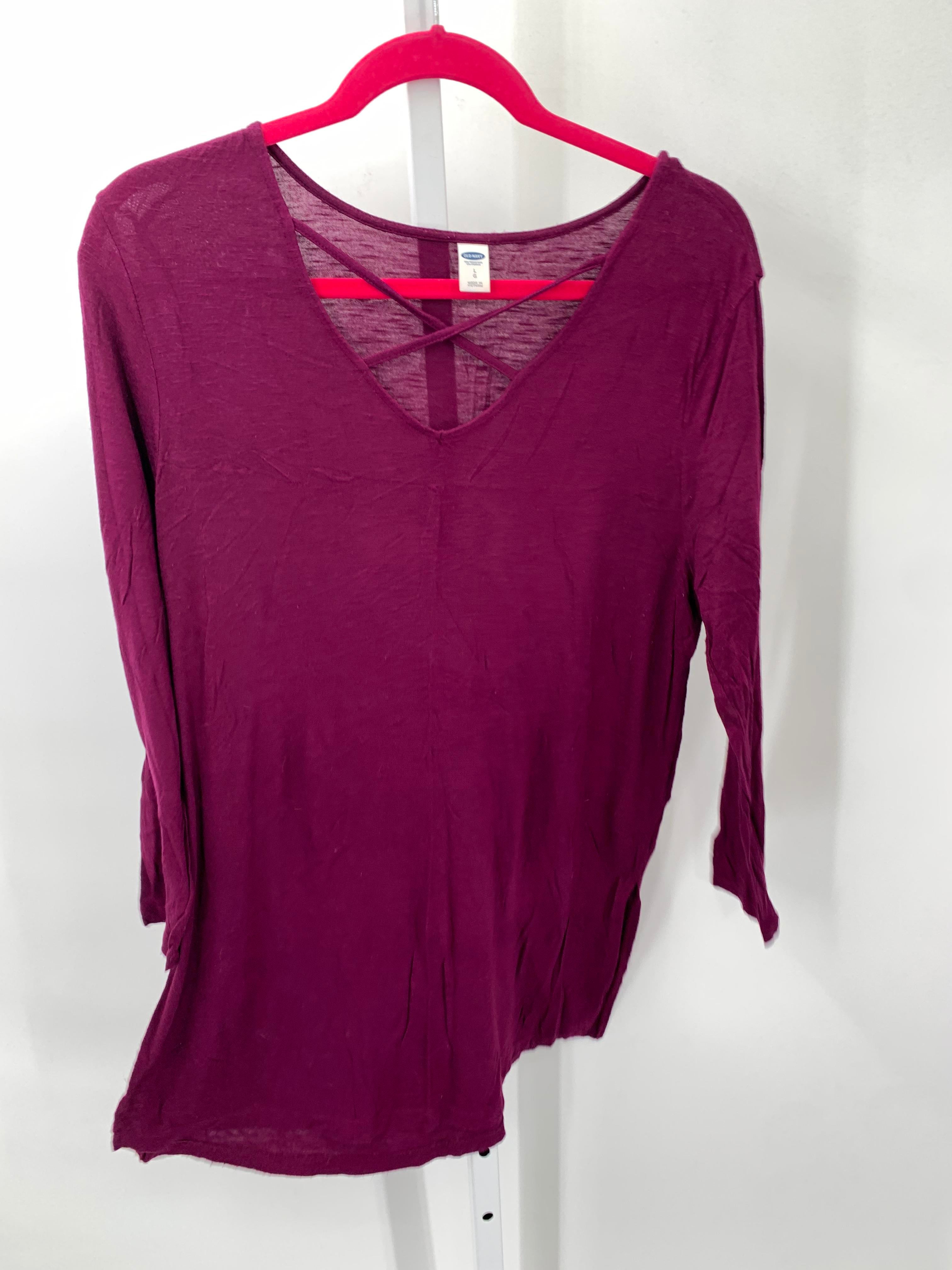 Old Navy Size Large Misses Long Sleeve Shirt