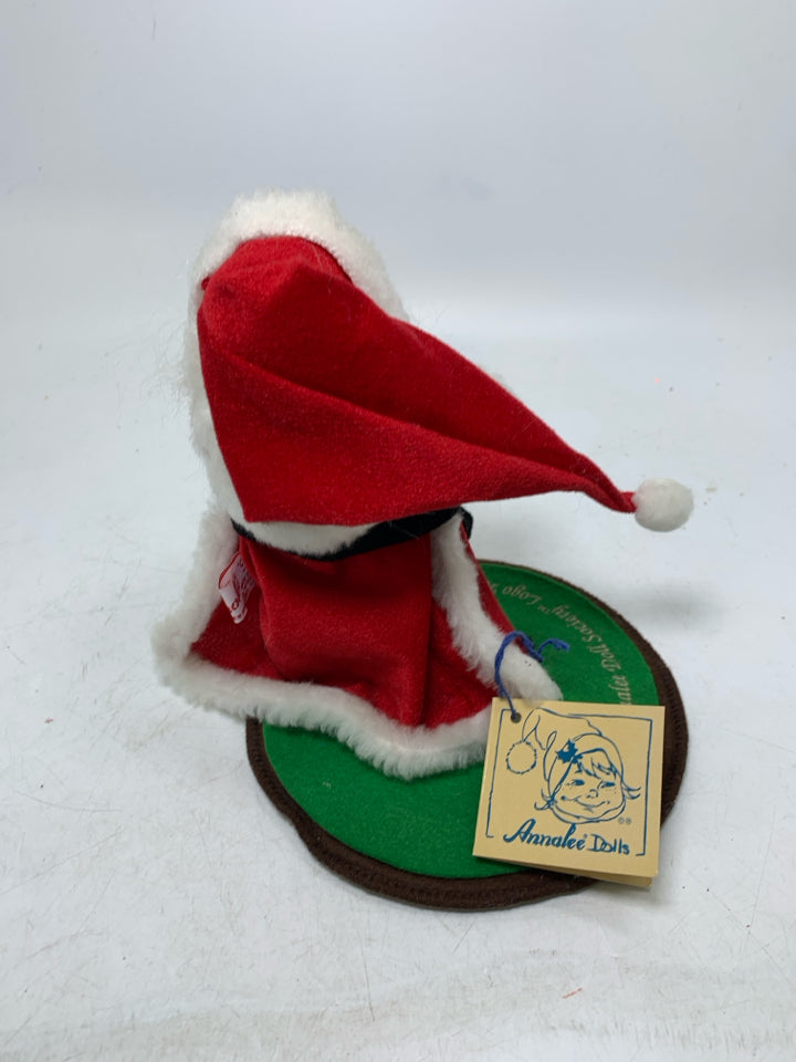 VTG ANNALEE LOGO KID 1994 SANTA.