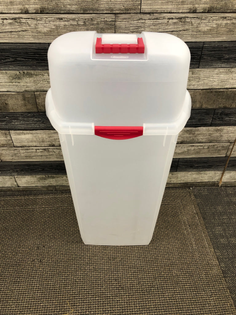 STERILITE WRAPPING PAPER STORAGE CONTAINER.